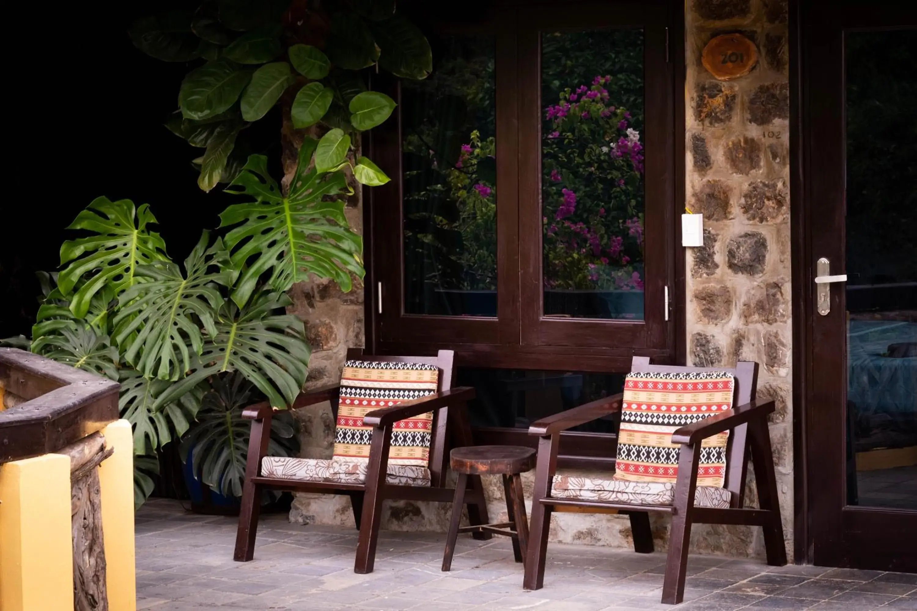 King Room with Balcony - single occupancy in Trang An Ecolodge King Room with Balcony - single occupancy in Trang An Ecolodge