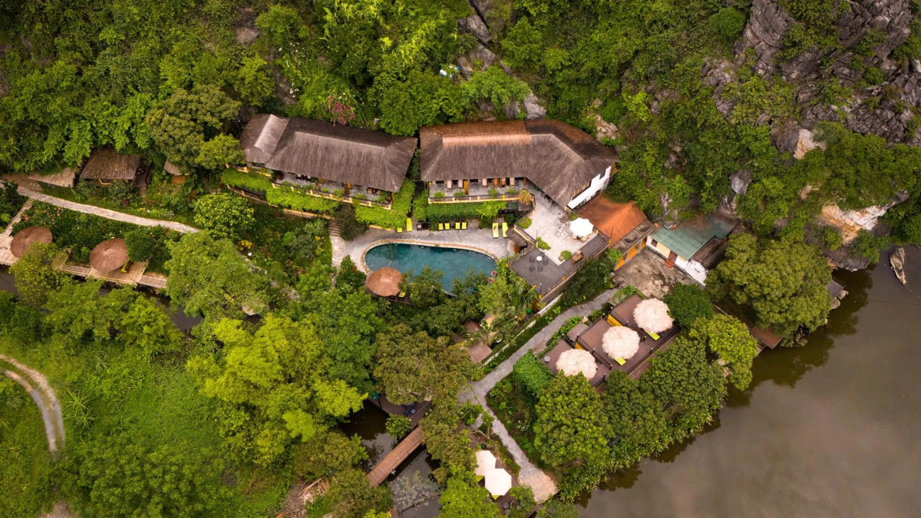 Property building in Trang An Ecolodge