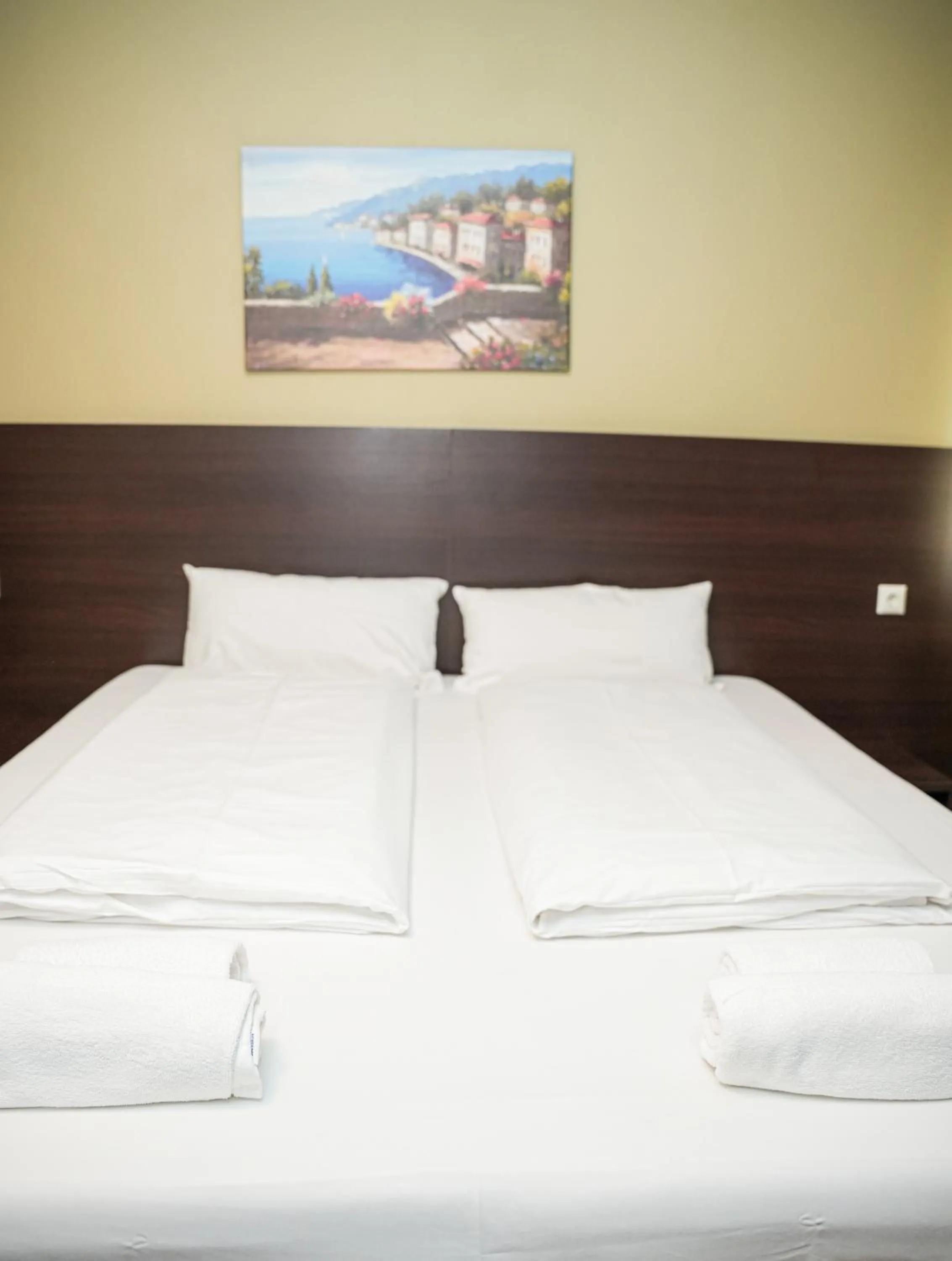 Bed in Hotel City Star