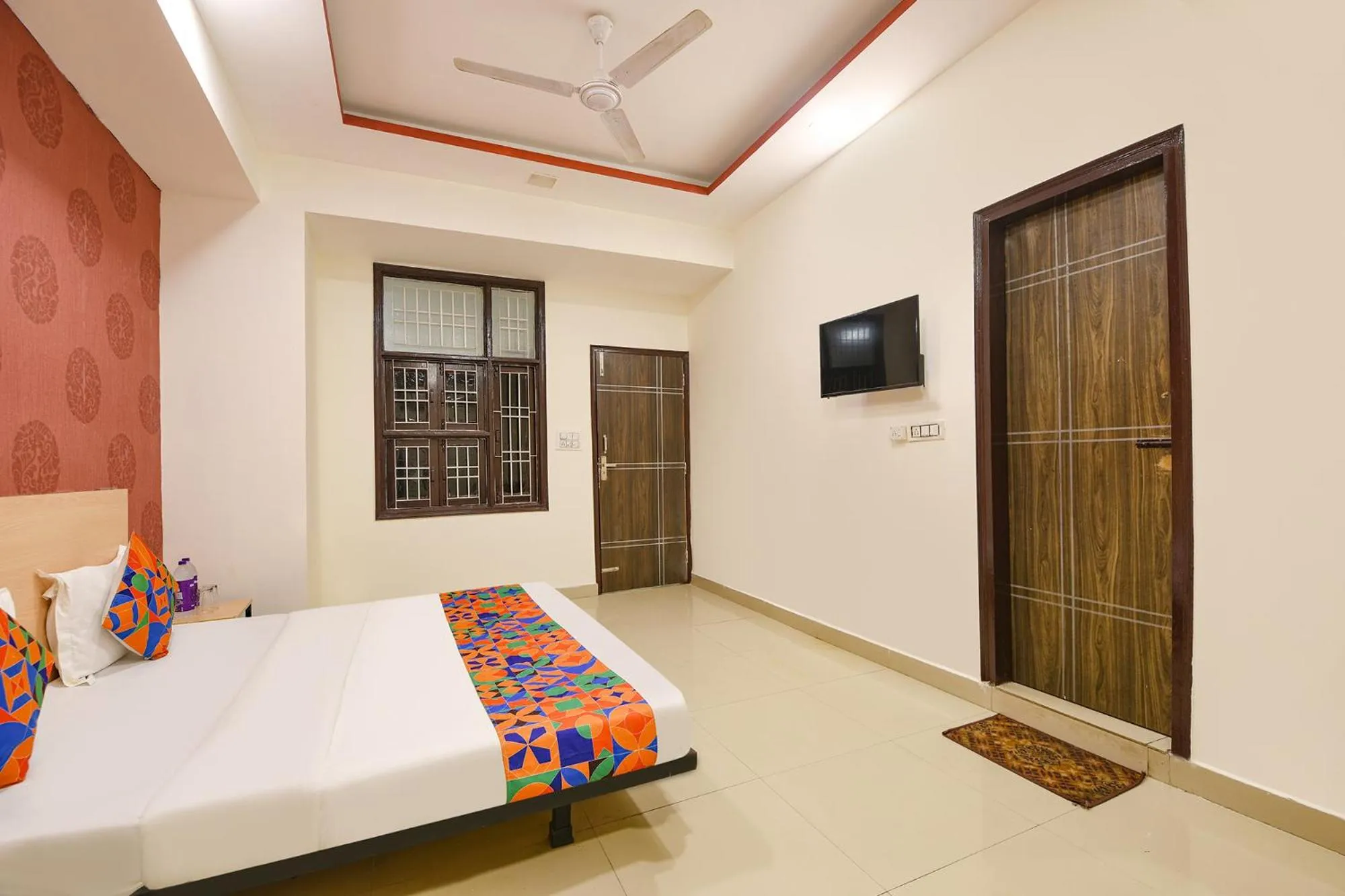 Bed in FabHotel Blue Stone