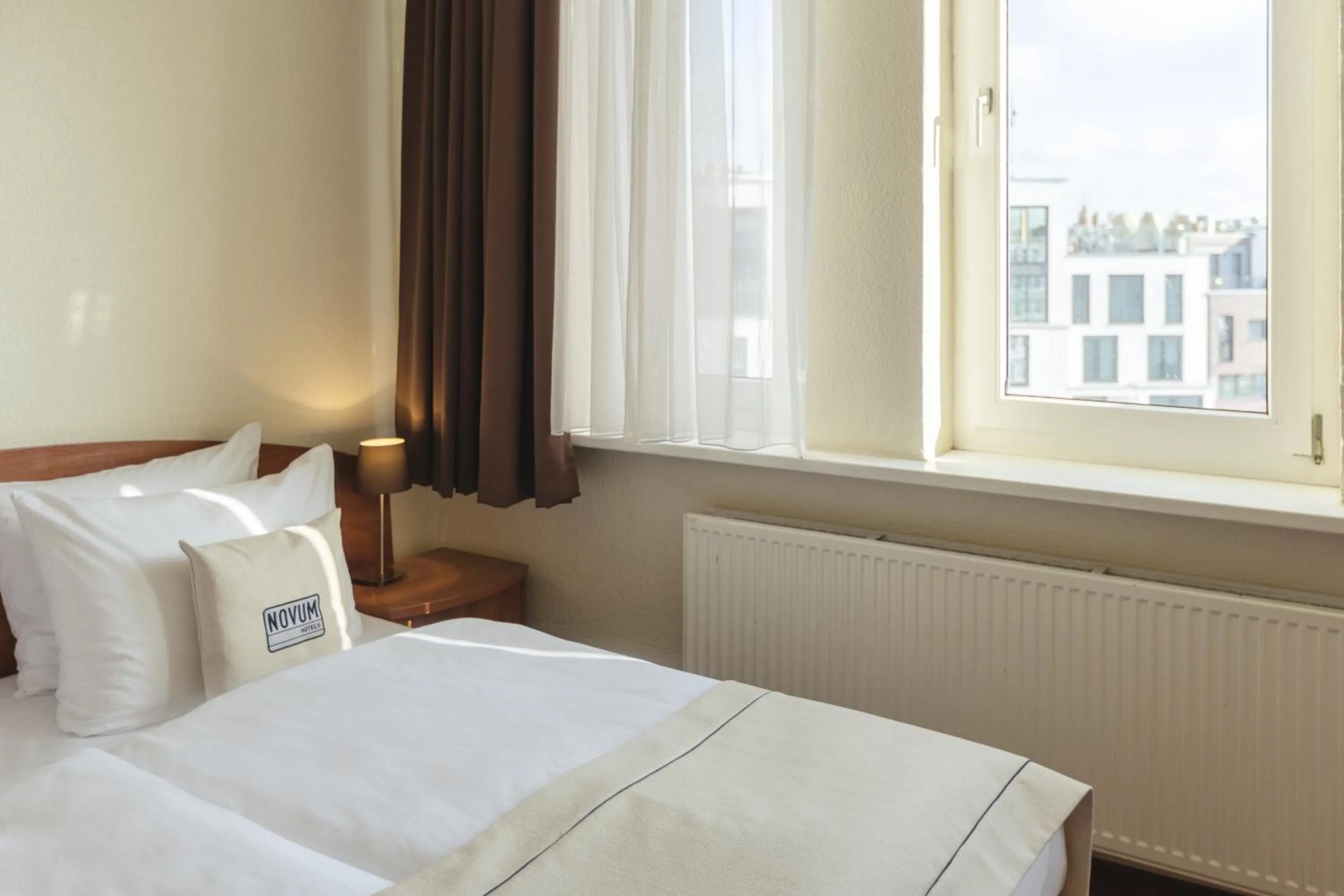 Bed in Hotel Hamburg Stadtzentrum