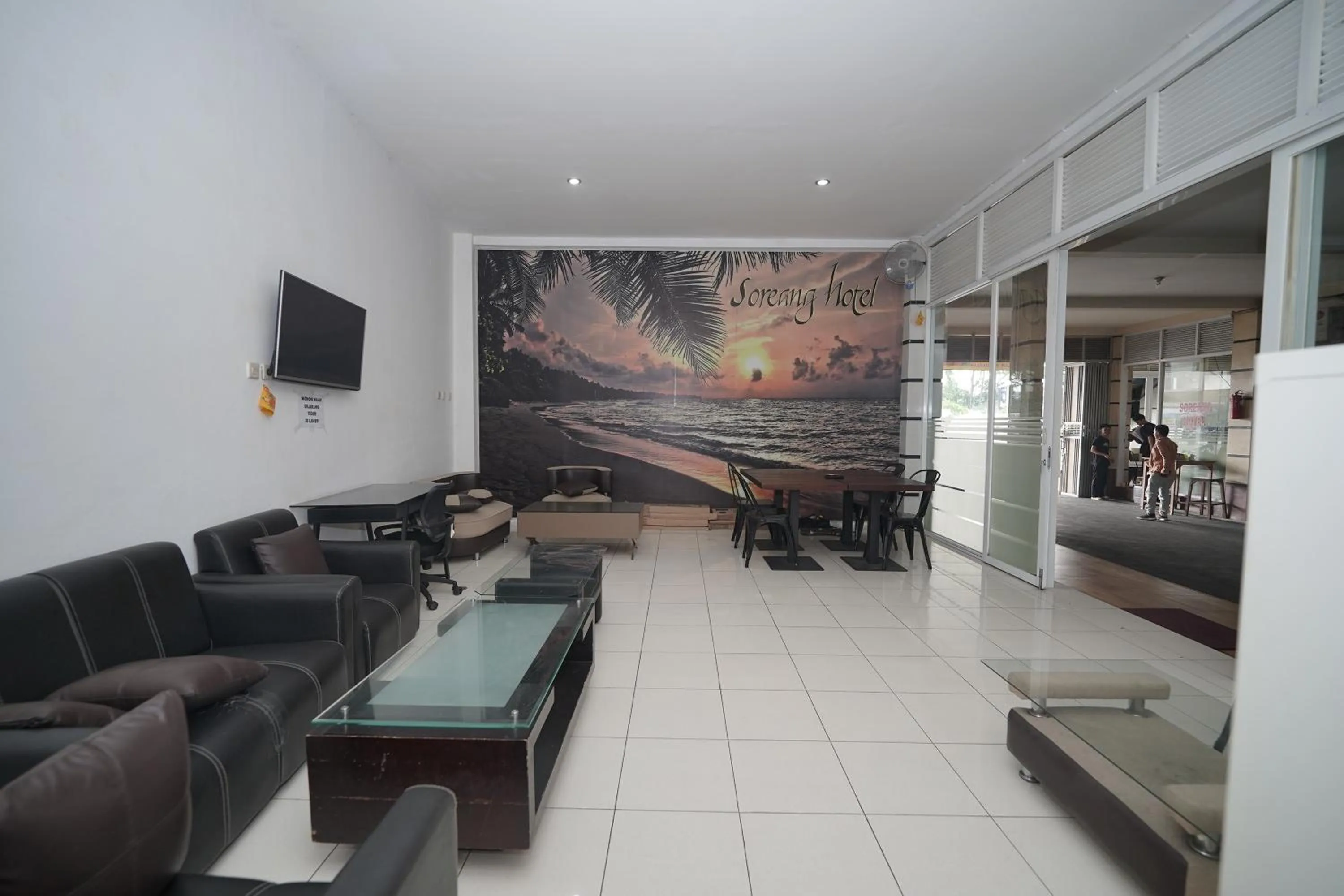 Lobby or reception in Hotel Soreang