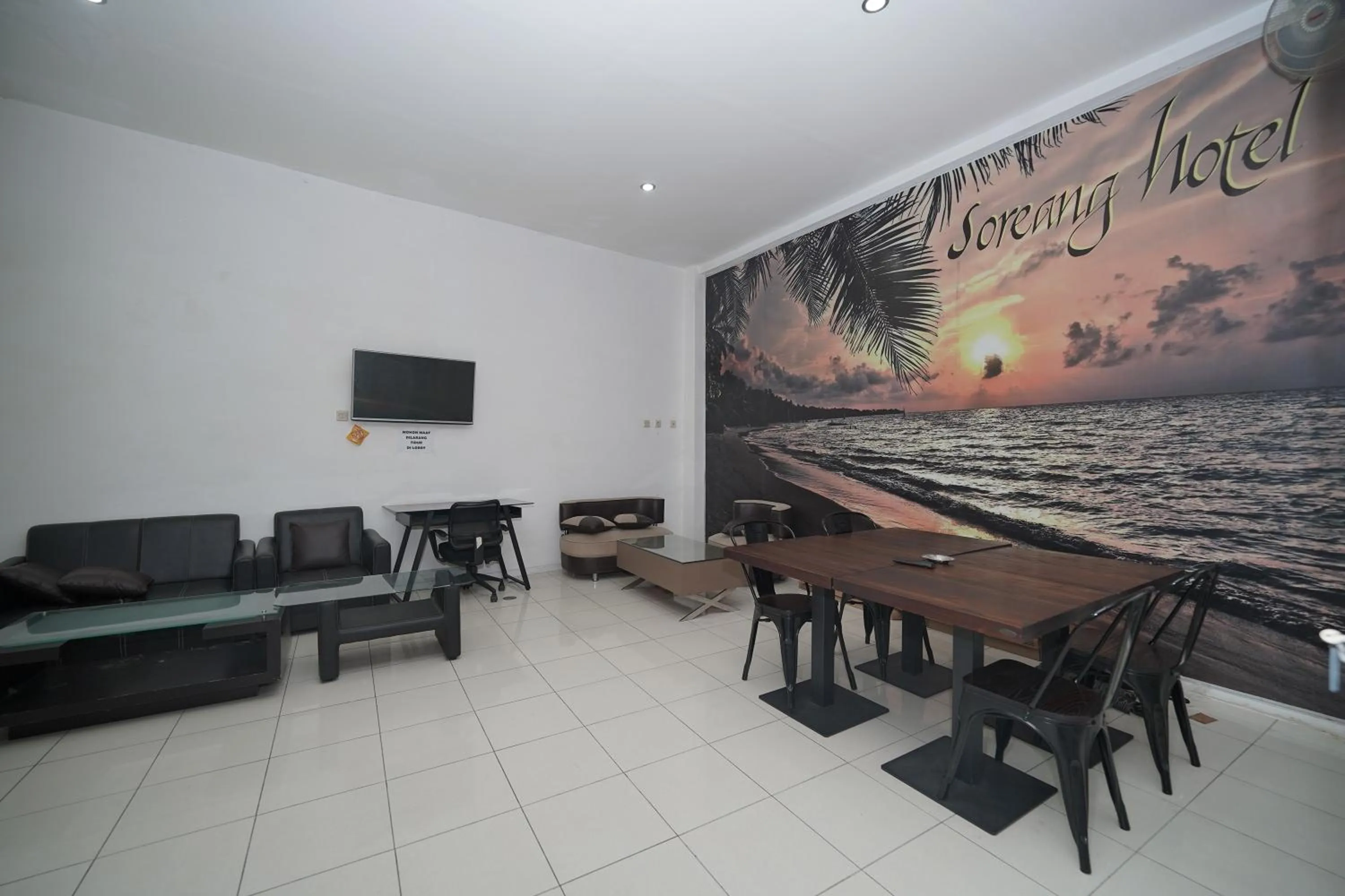 Lobby or reception in Hotel Soreang