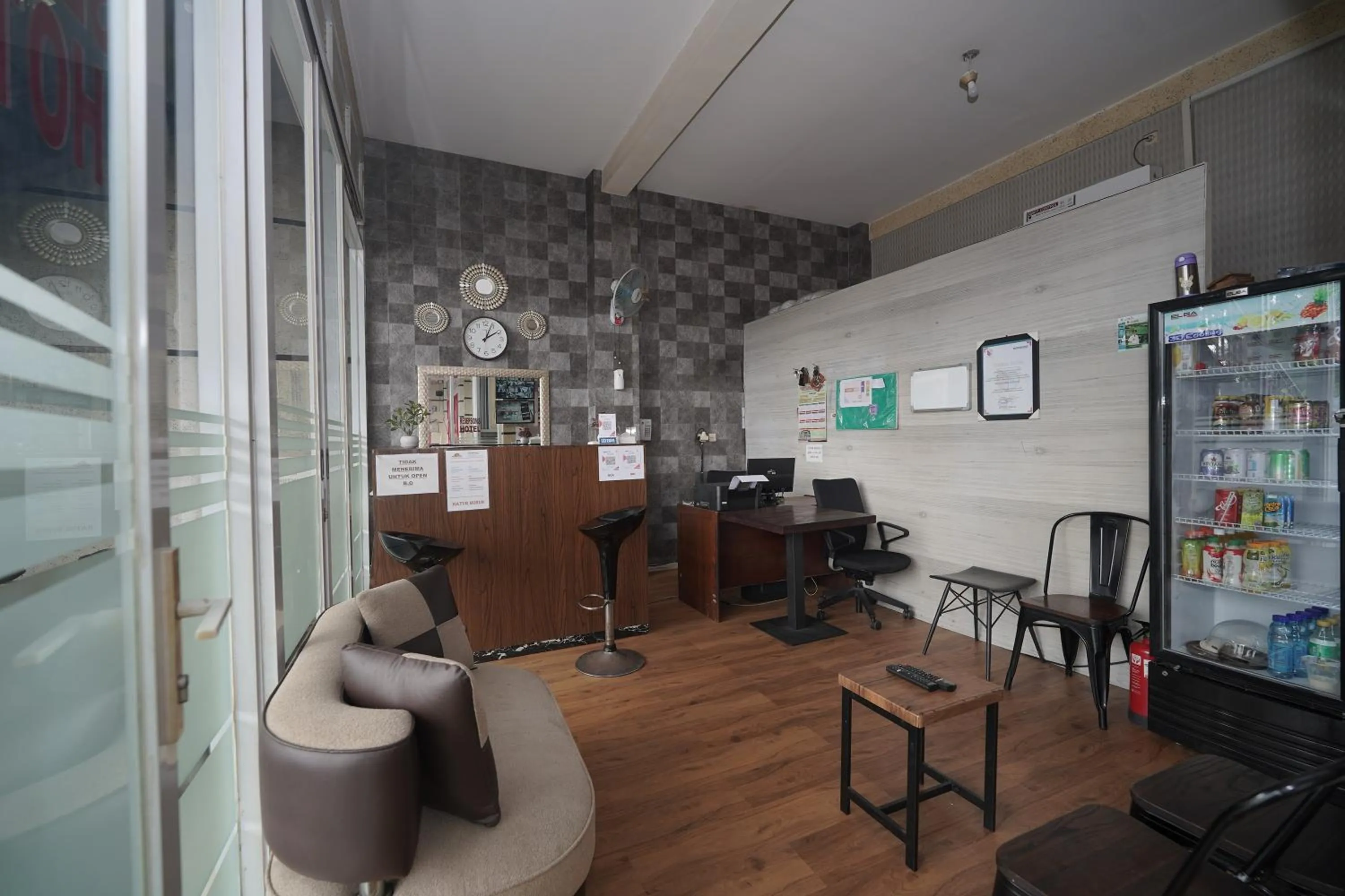 Lobby or reception in Hotel Soreang