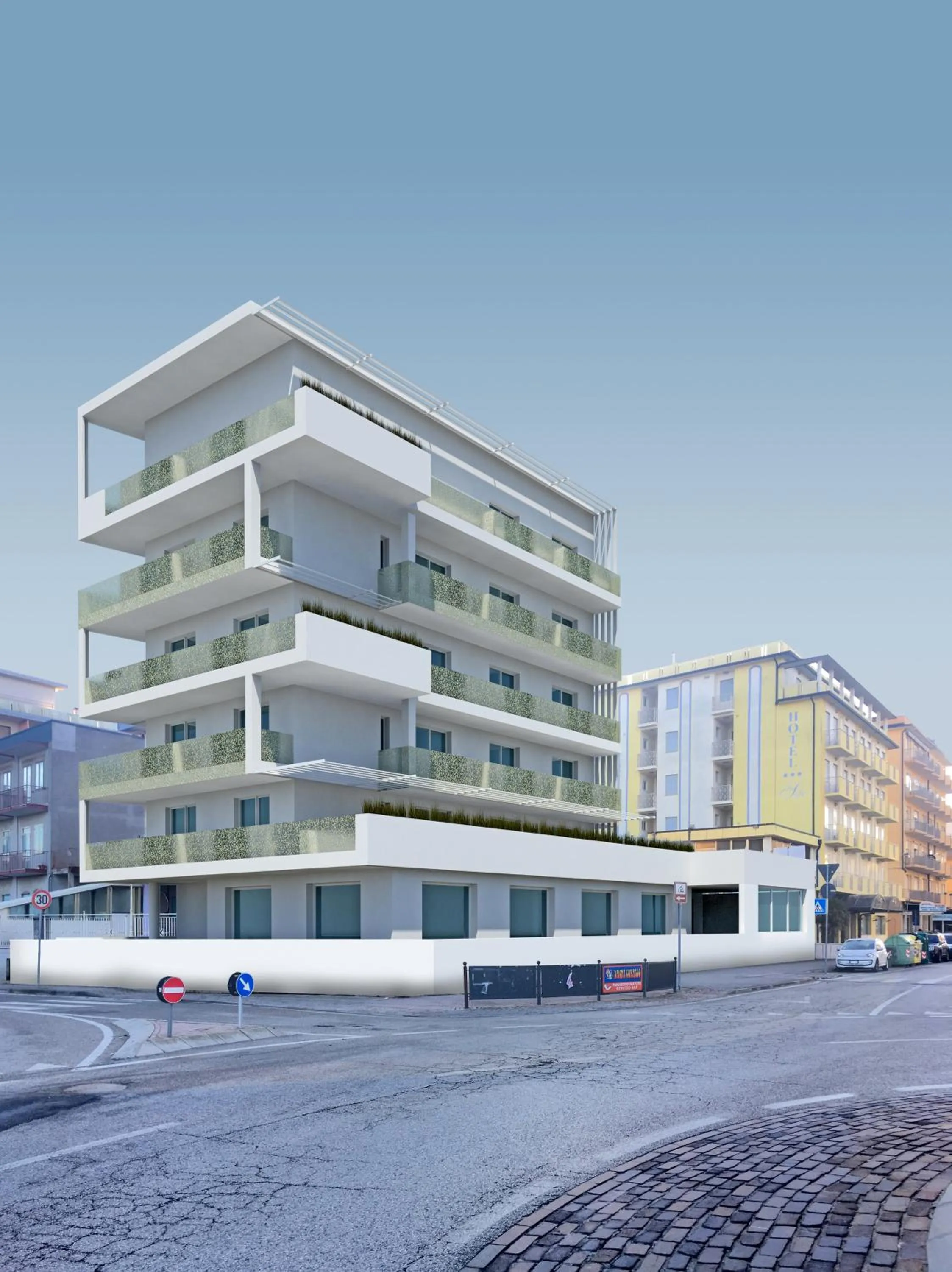 Property building in Albamarina Residence