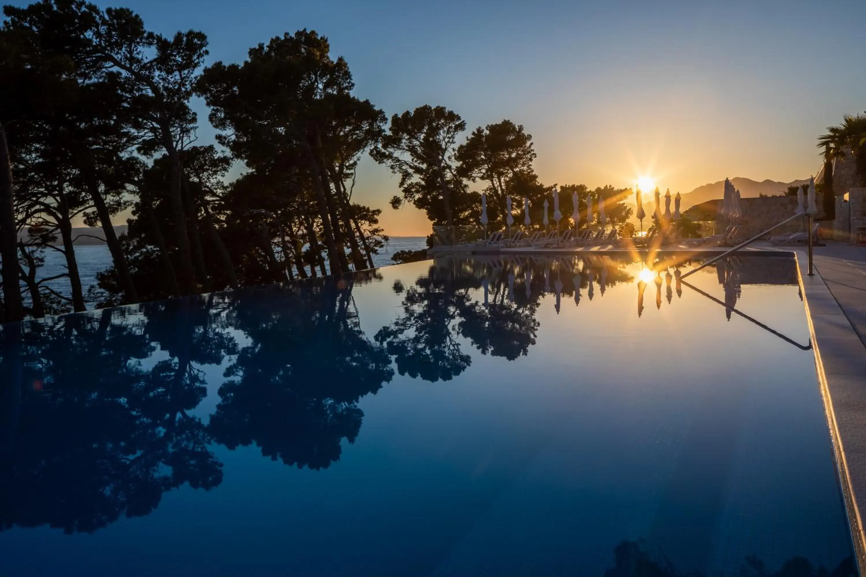 Pool view in Bluesun Mala Berulia Pool view in Bluesun Mala Berulia