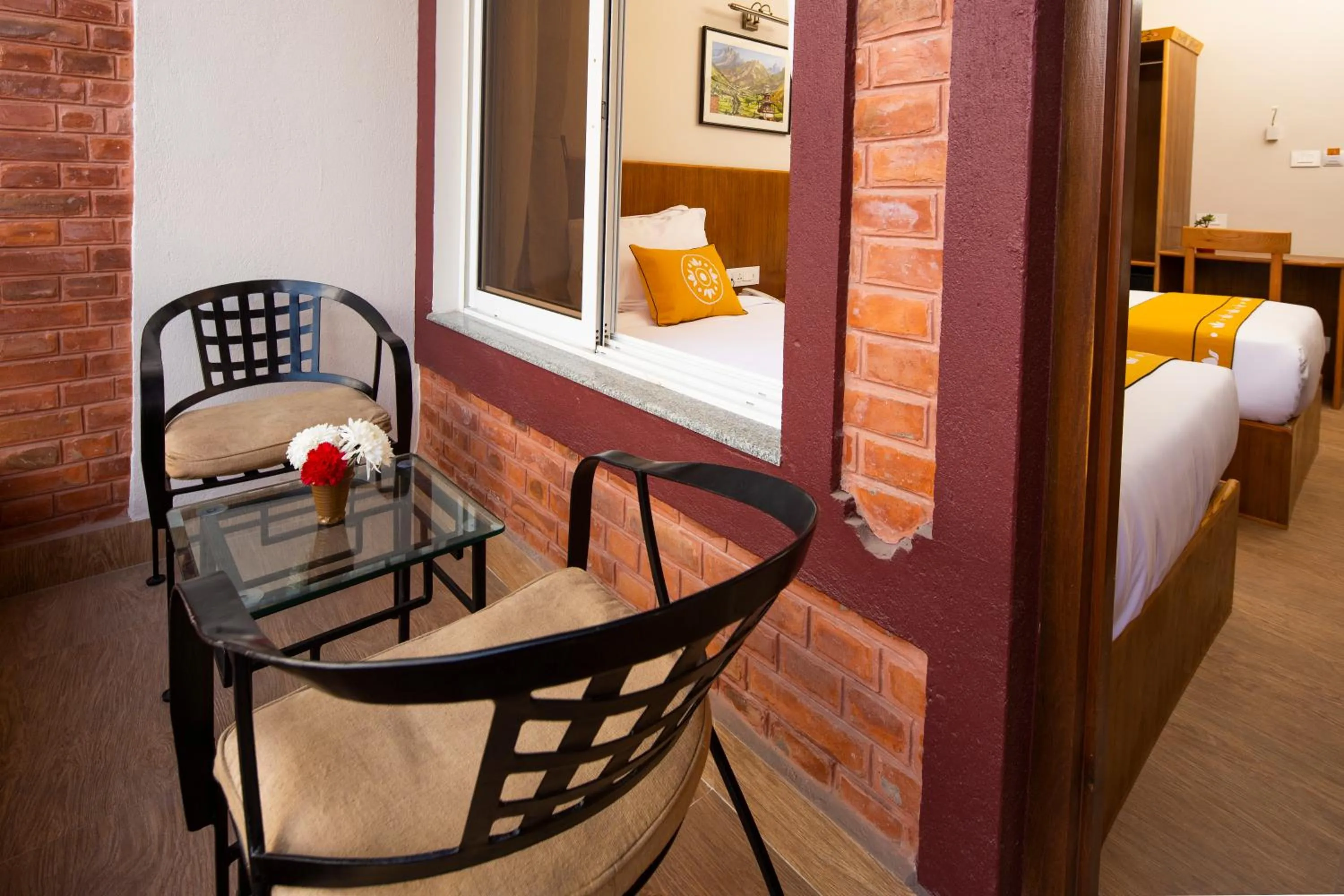 Balcony/Terrace, Bed in Pema Boutique Hotel