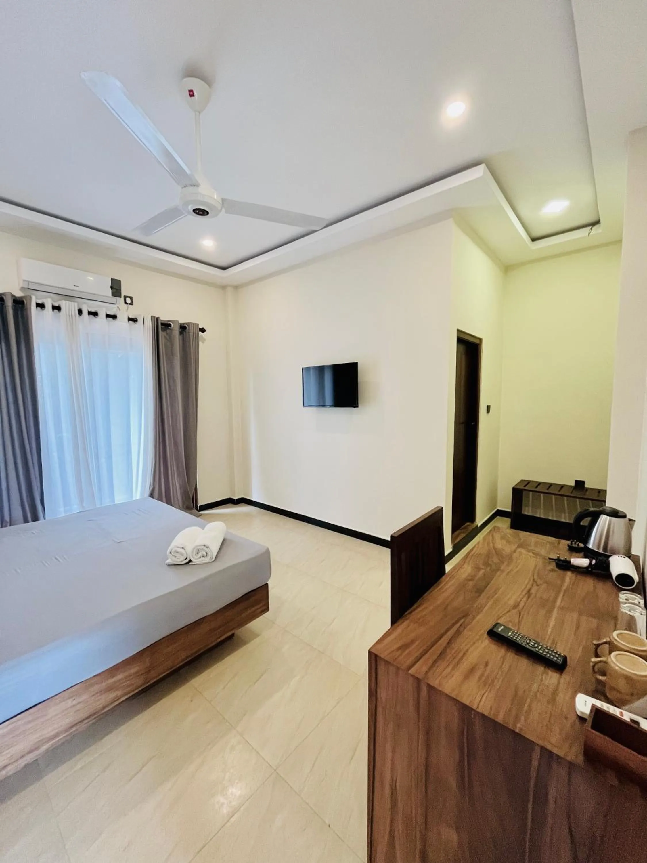 Bed in Ravan Resort Tangalle