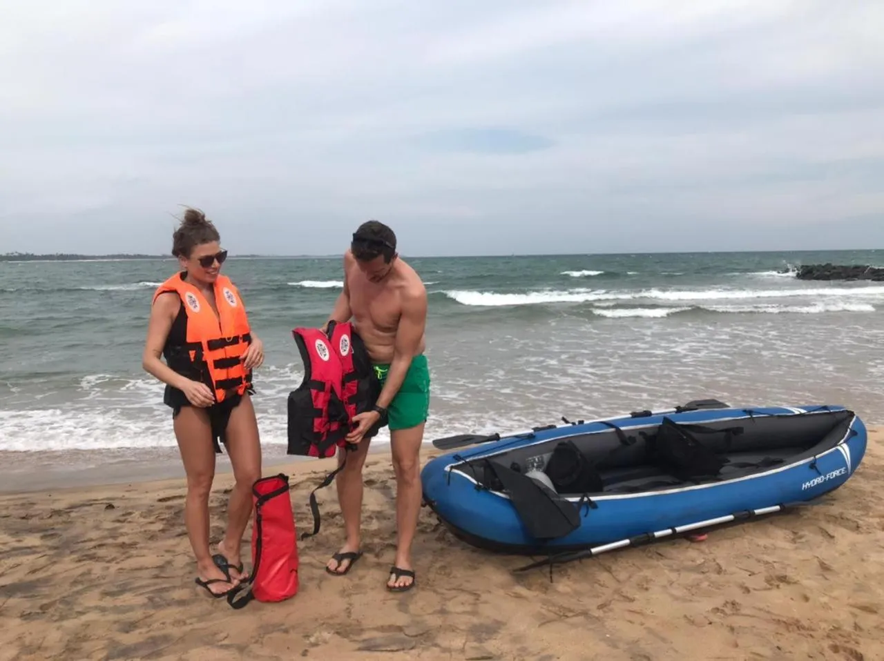 Canoeing in Ravan Resort Tangalle