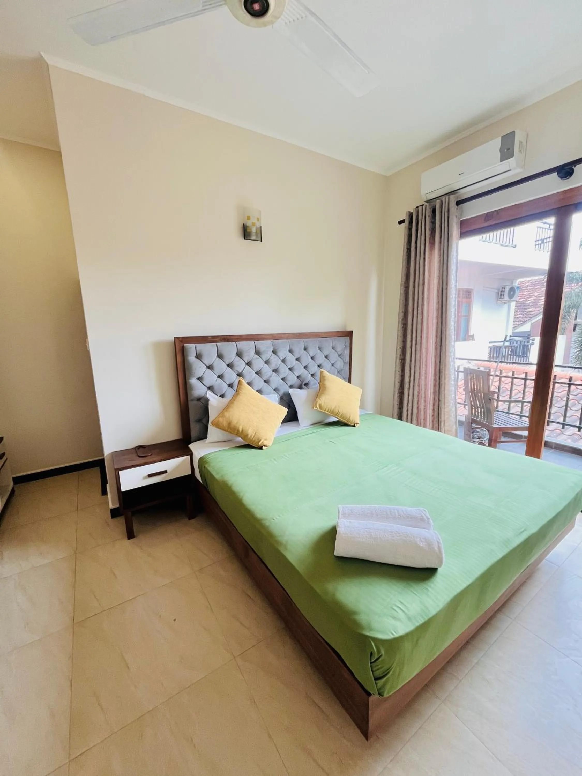 Bed in Ravan Resort Tangalle