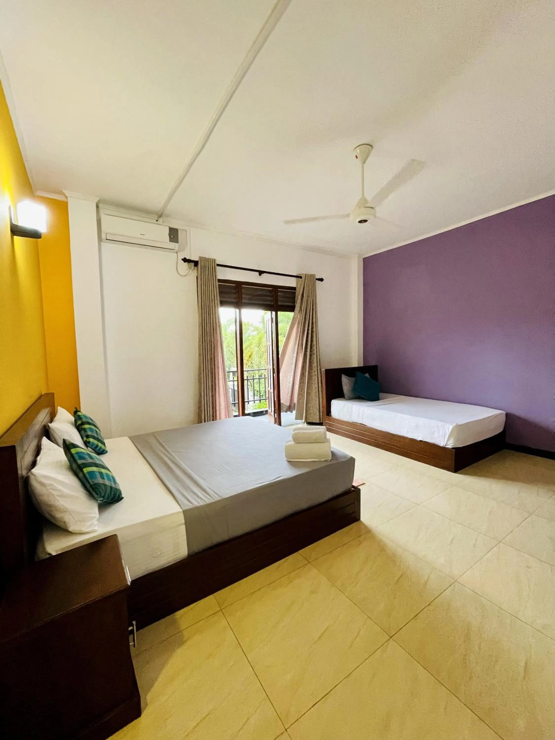 Bed in Ravan Resort Tangalle