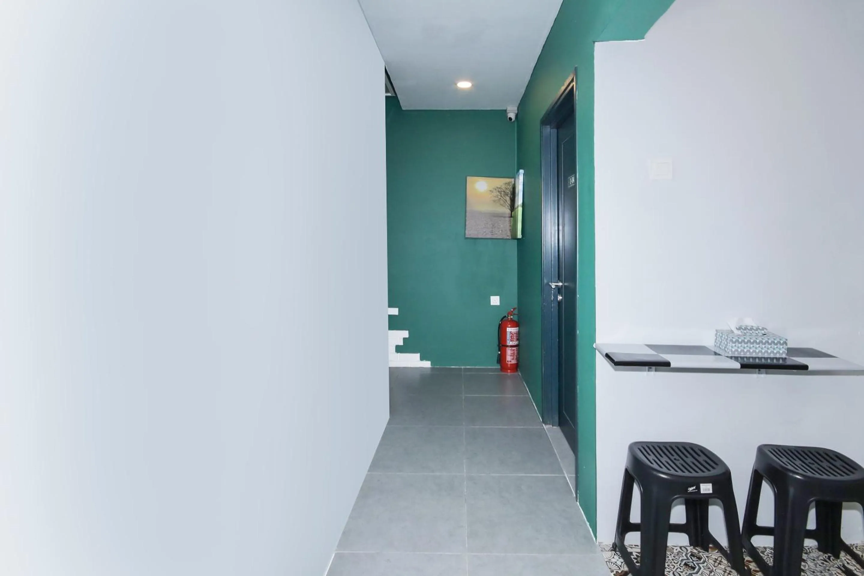 Lobby or reception in OYO 90399 Green Home Hotel syariah