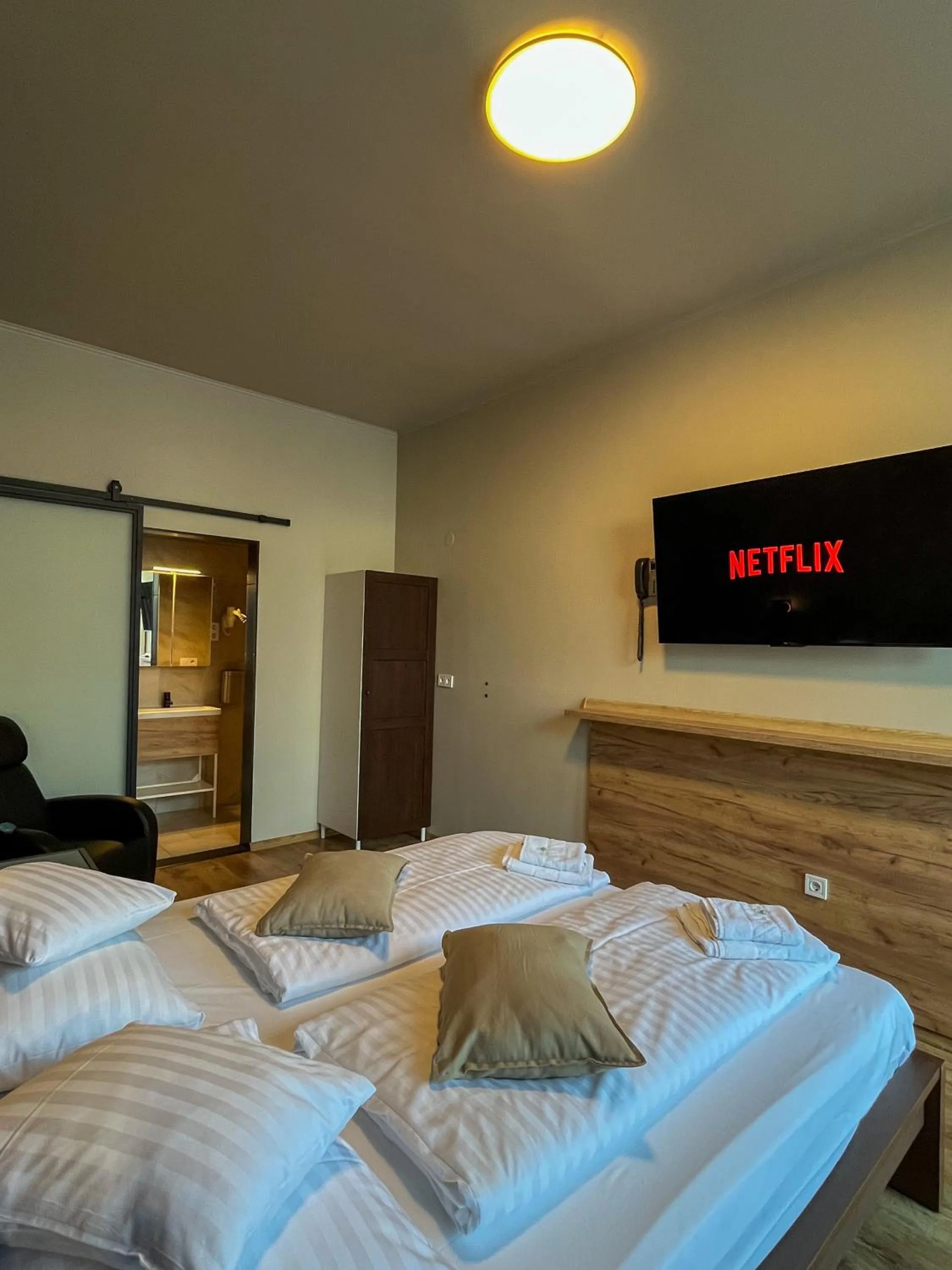 Bed in Boutique Hotel & Event Center