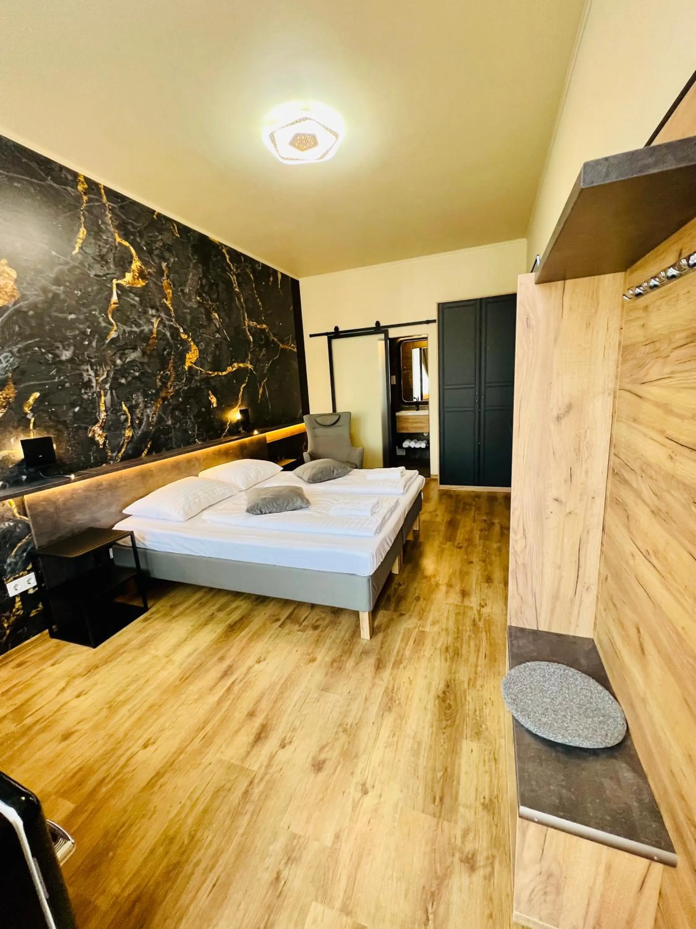 Bed in Boutique Hotel & Event Center