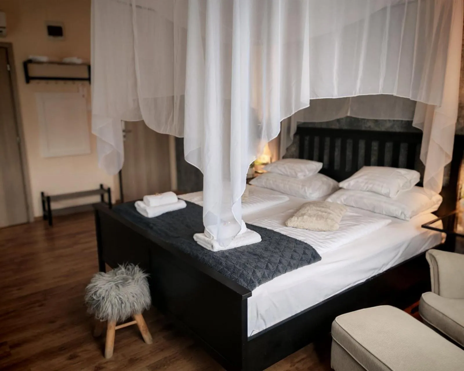 Bed in Boutique Hotel & Event Center