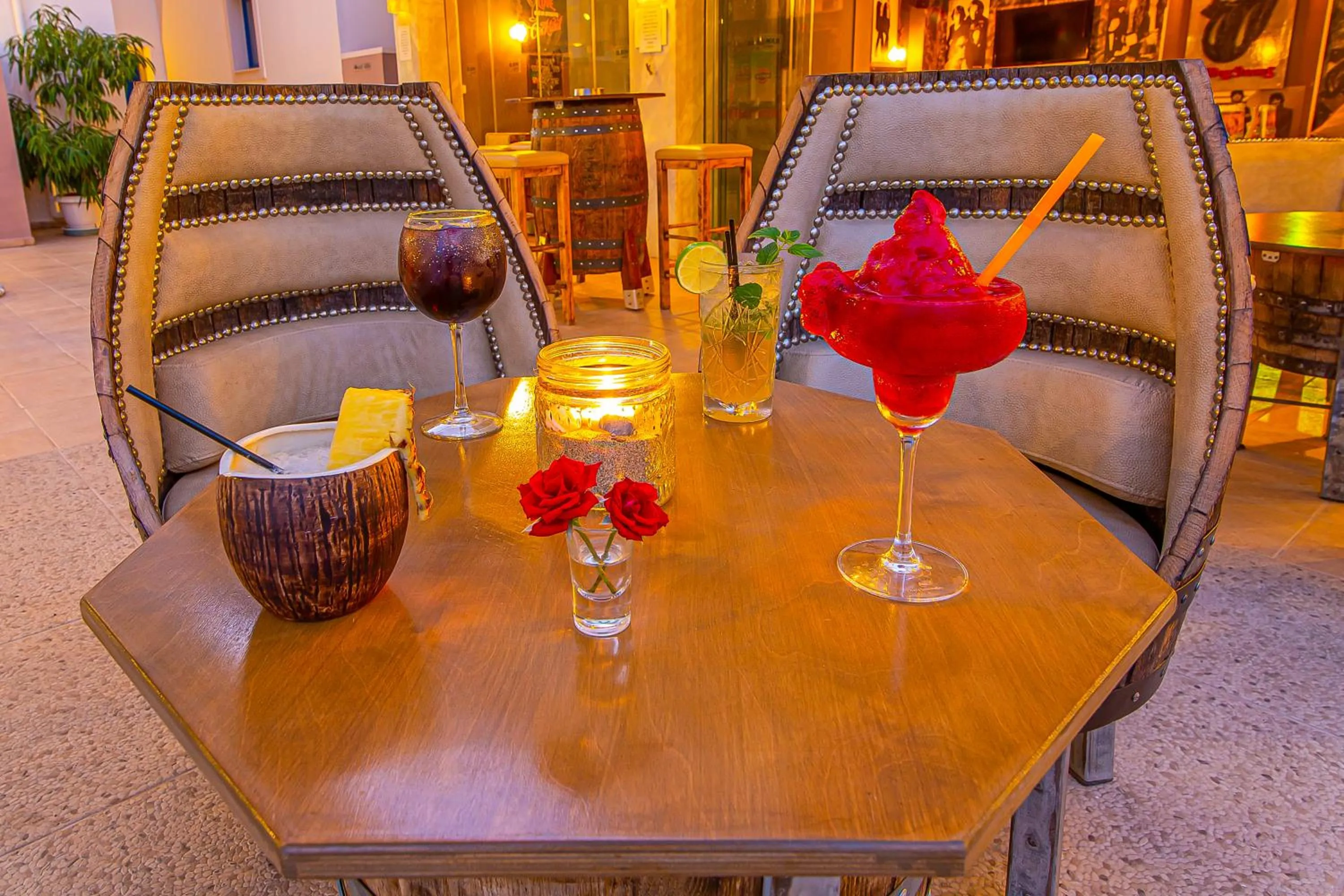 Alcoholic drinks in Ilios Malia Hotel Resort