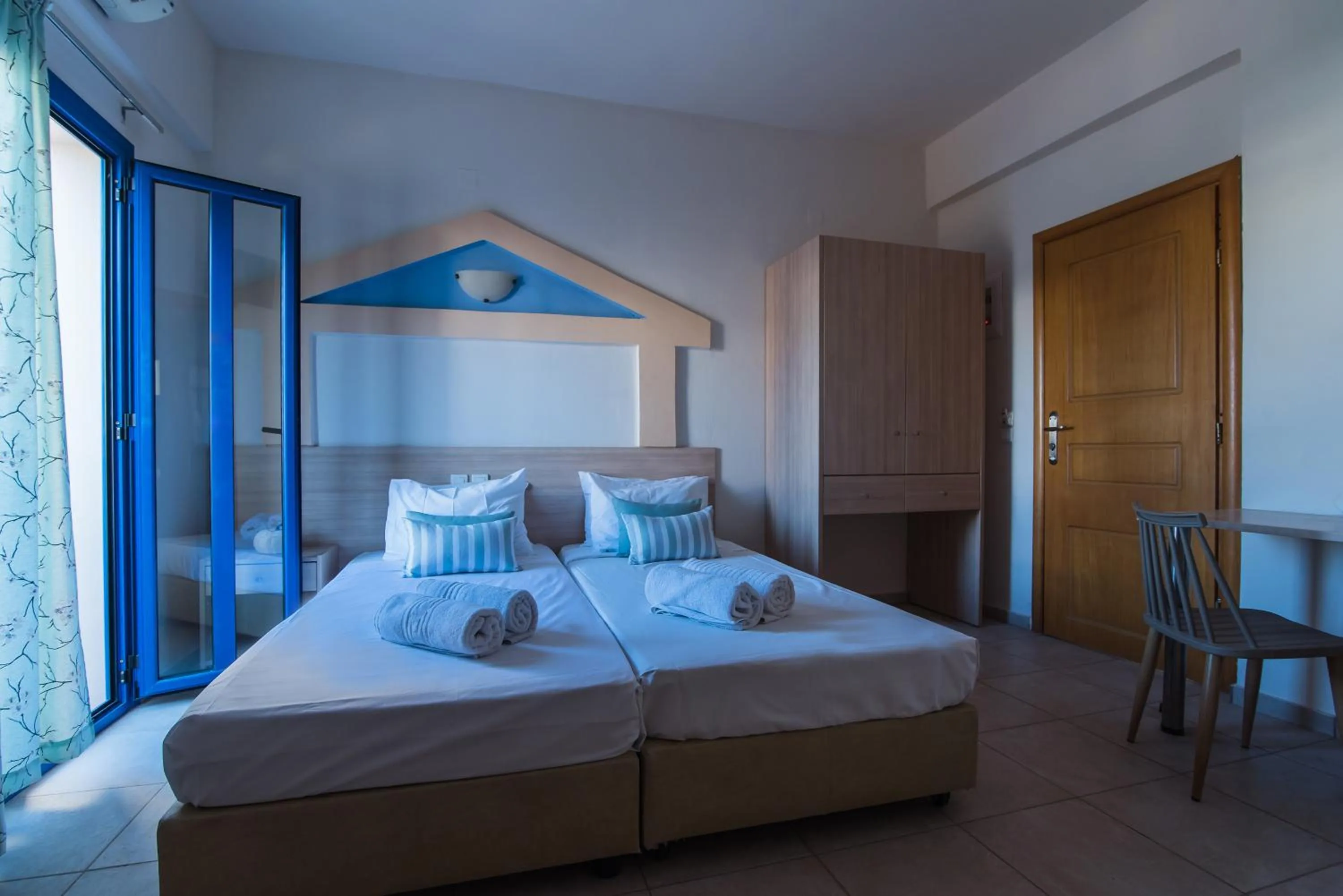 Bed in Ilios Malia Hotel Resort