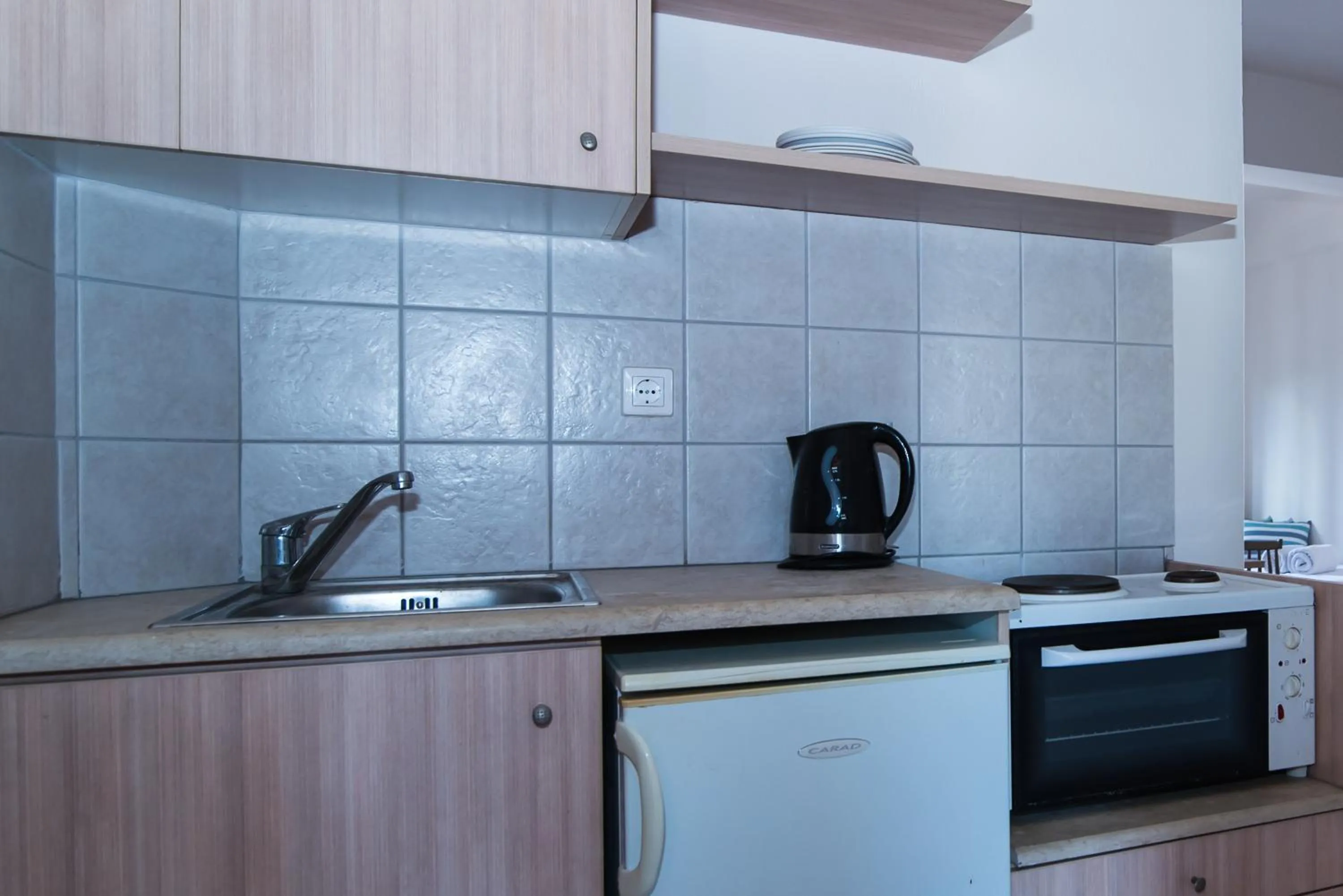 Kitchen or kitchenette in Ilios Malia Hotel Resort