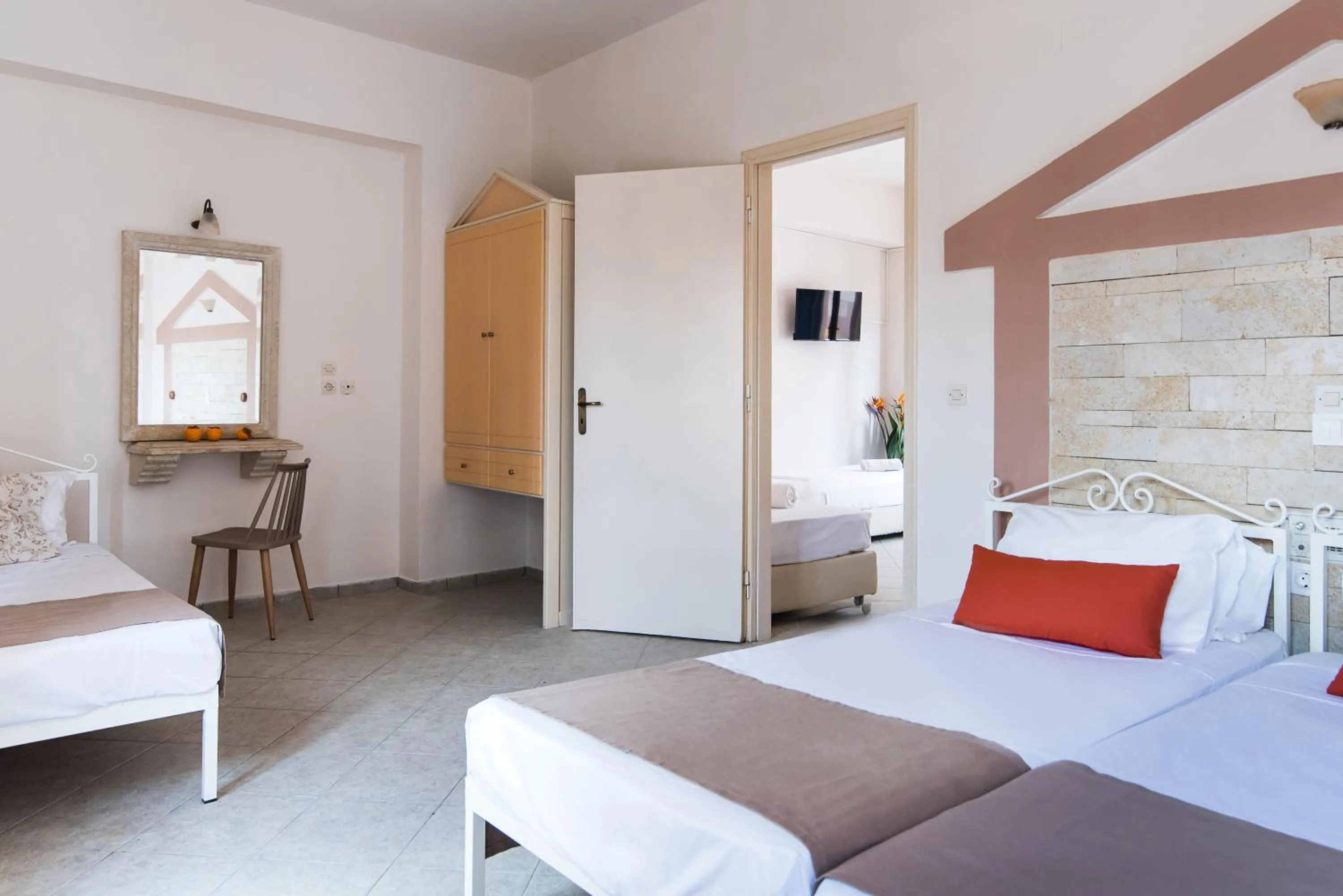 Bedroom, Bed in Ilios Malia Hotel Resort