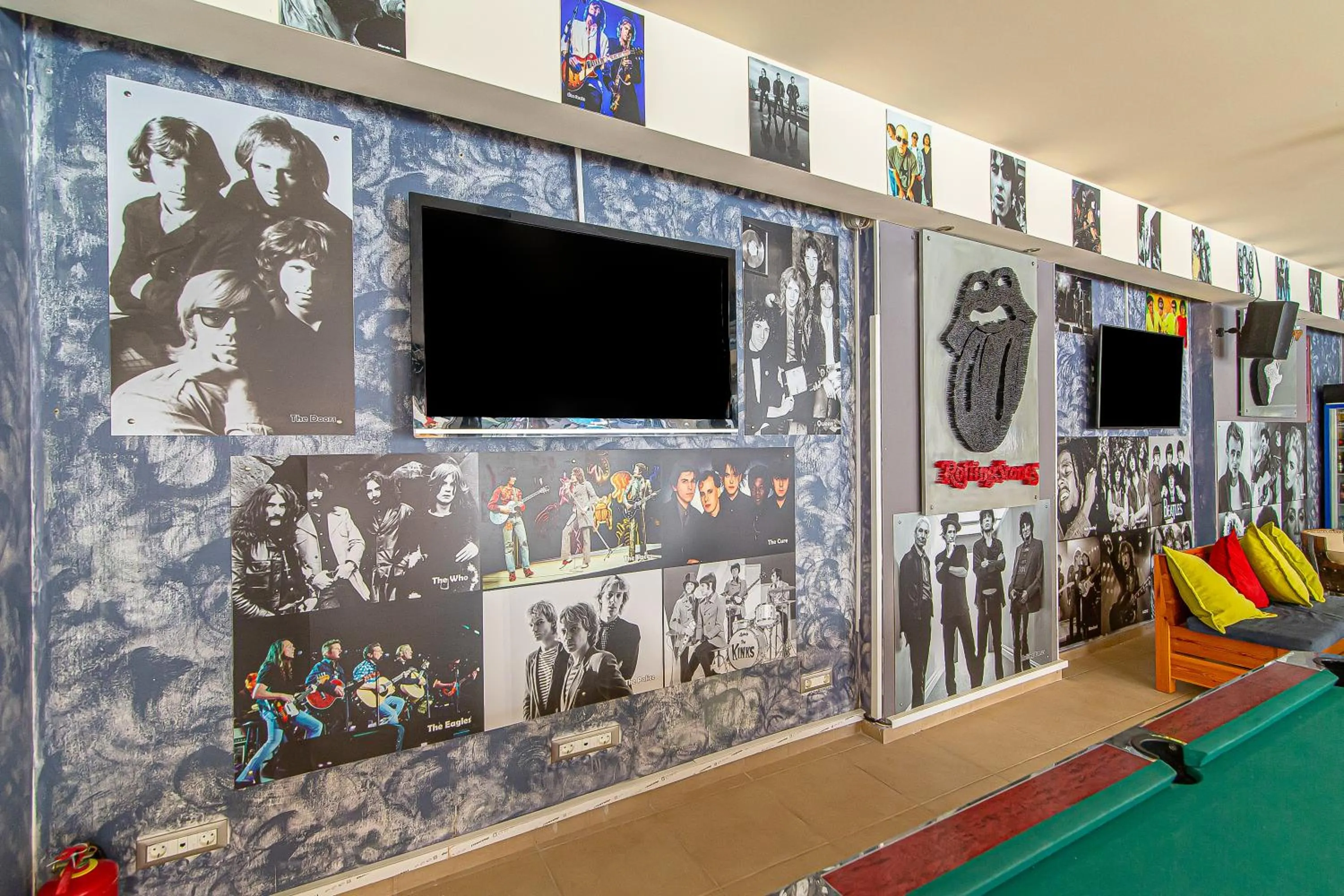 Communal lounge/ TV room in Ilios Malia Hotel Resort