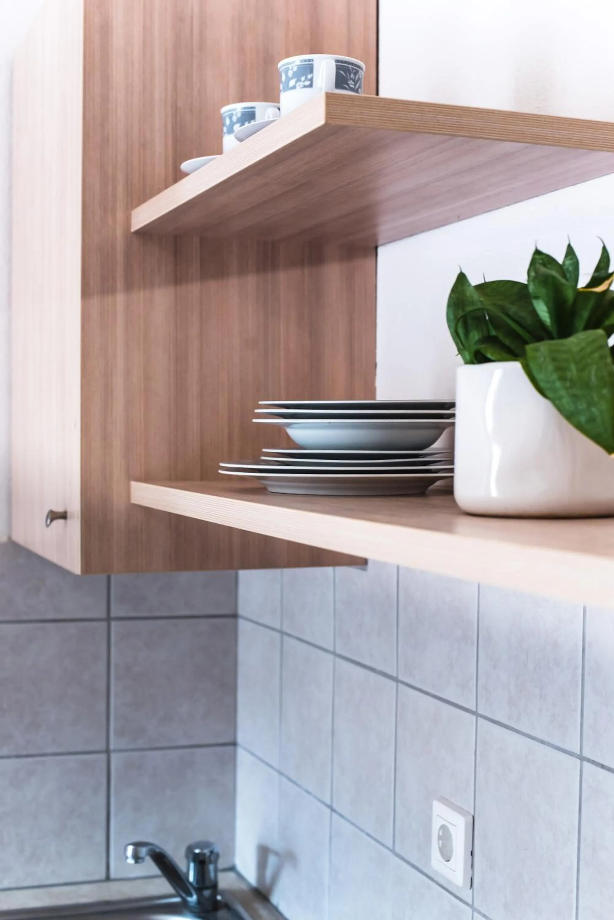 Kitchen or kitchenette in Ilios Malia Hotel Resort