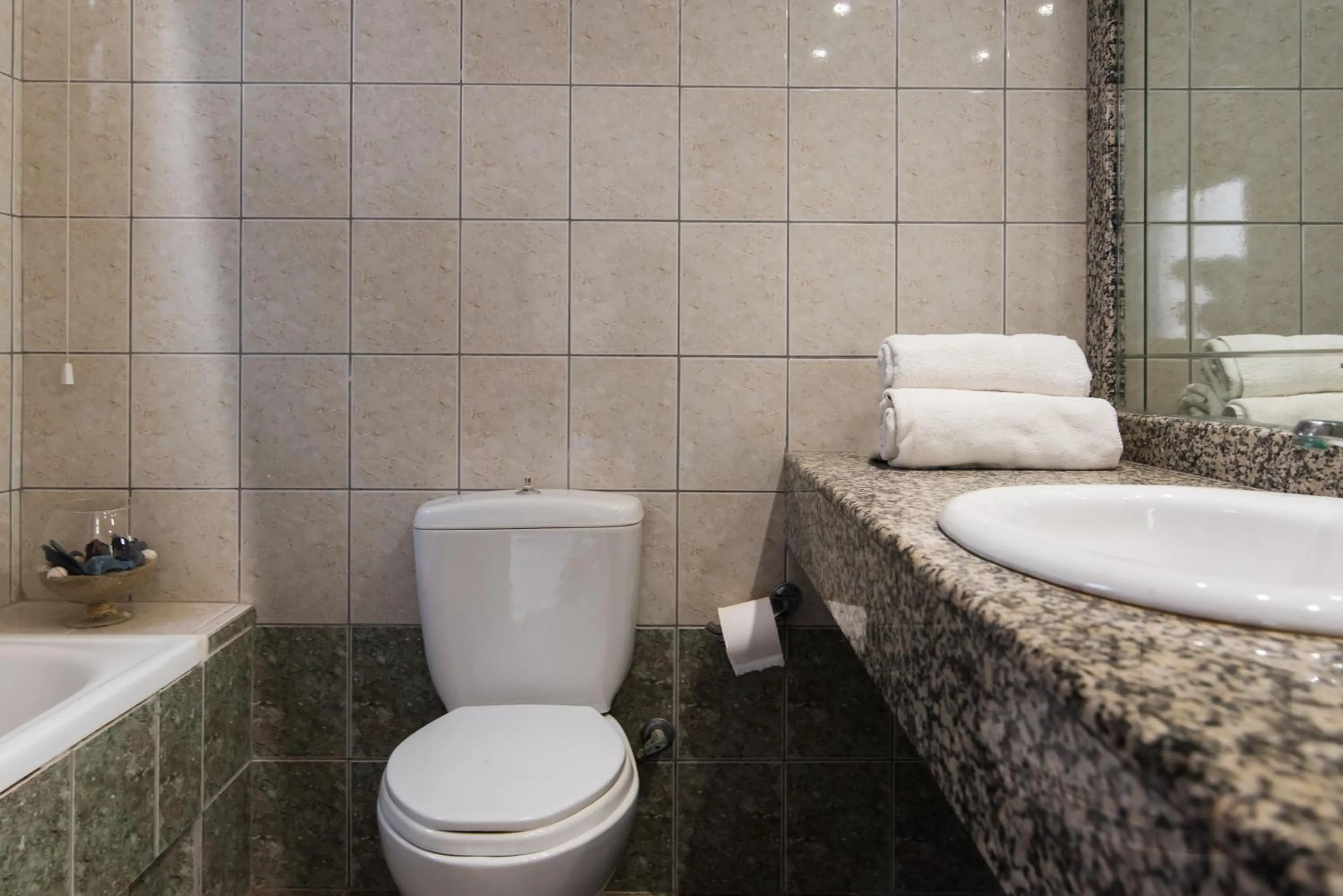 Bathroom in Ilios Malia Hotel Resort