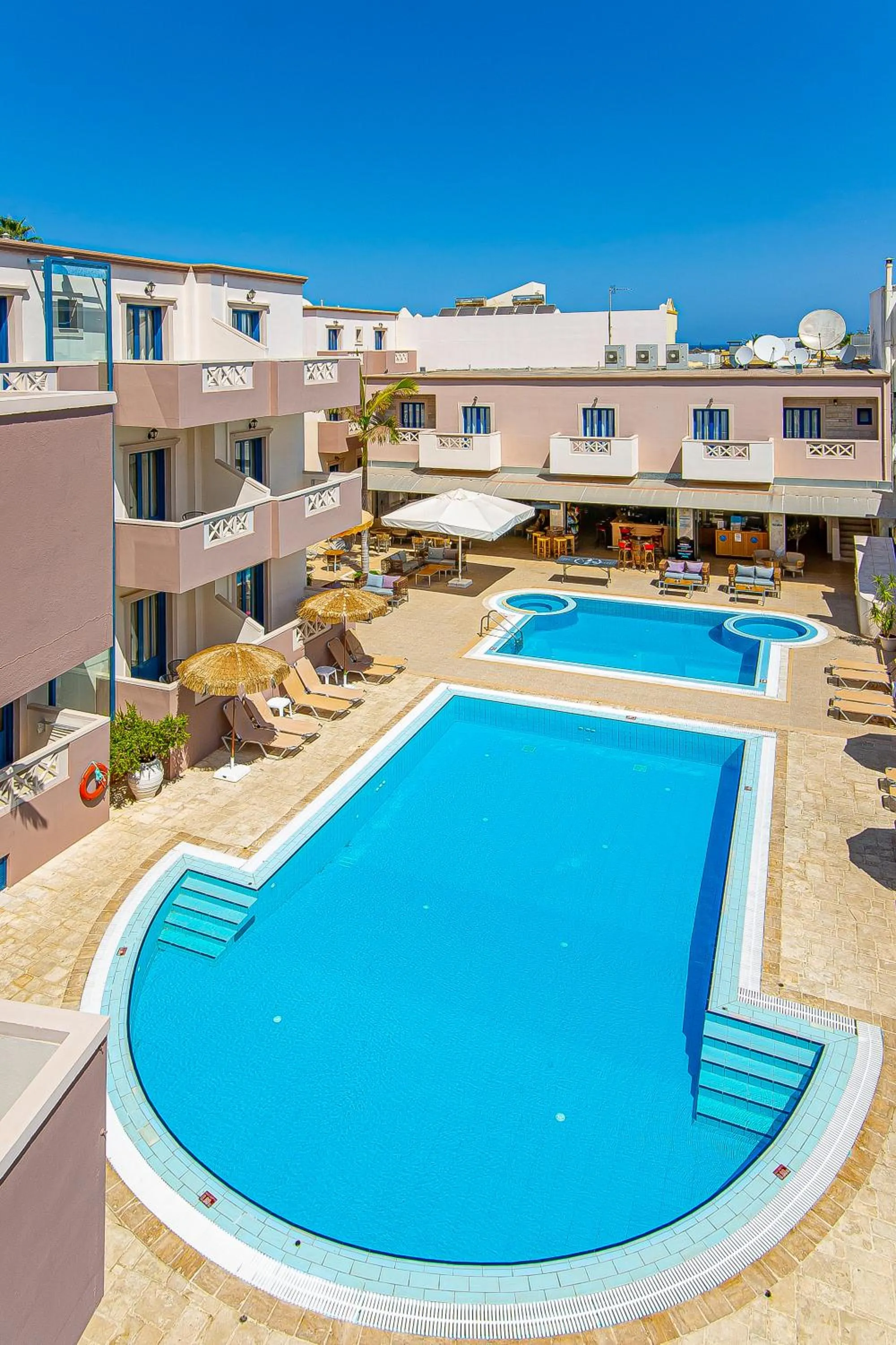 Swimming pool in Ilios Malia Hotel Resort