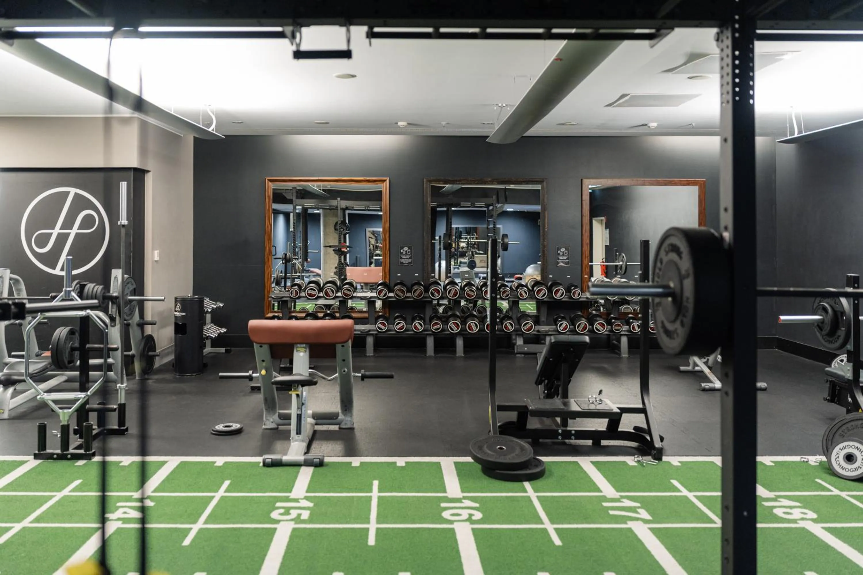 Fitness centre/facilities in Hotel Kö59 Düsseldorf - Member of Hommage Luxury Hotels Collection