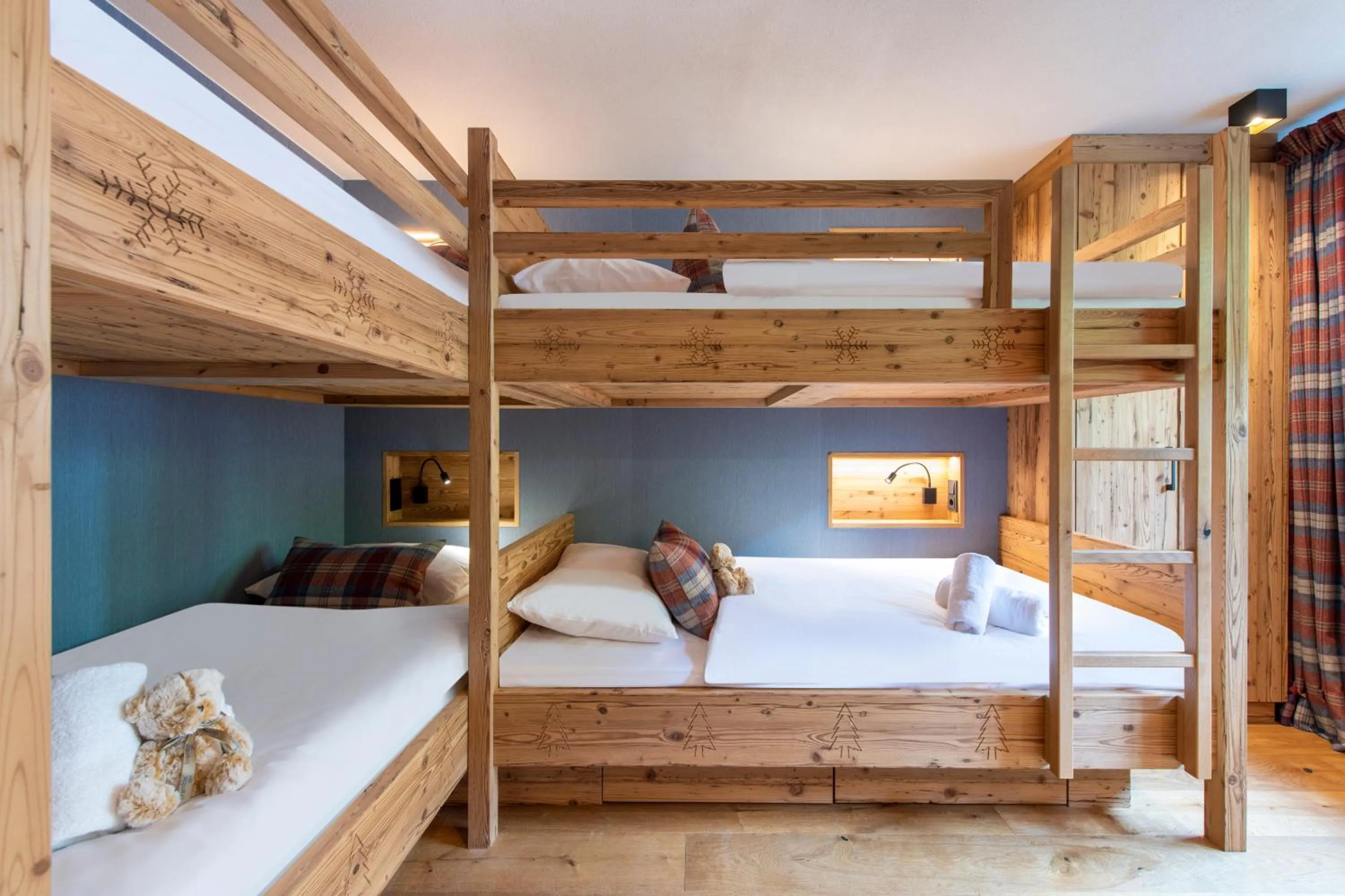 Bed in Brunnenhof Luxury Apartments