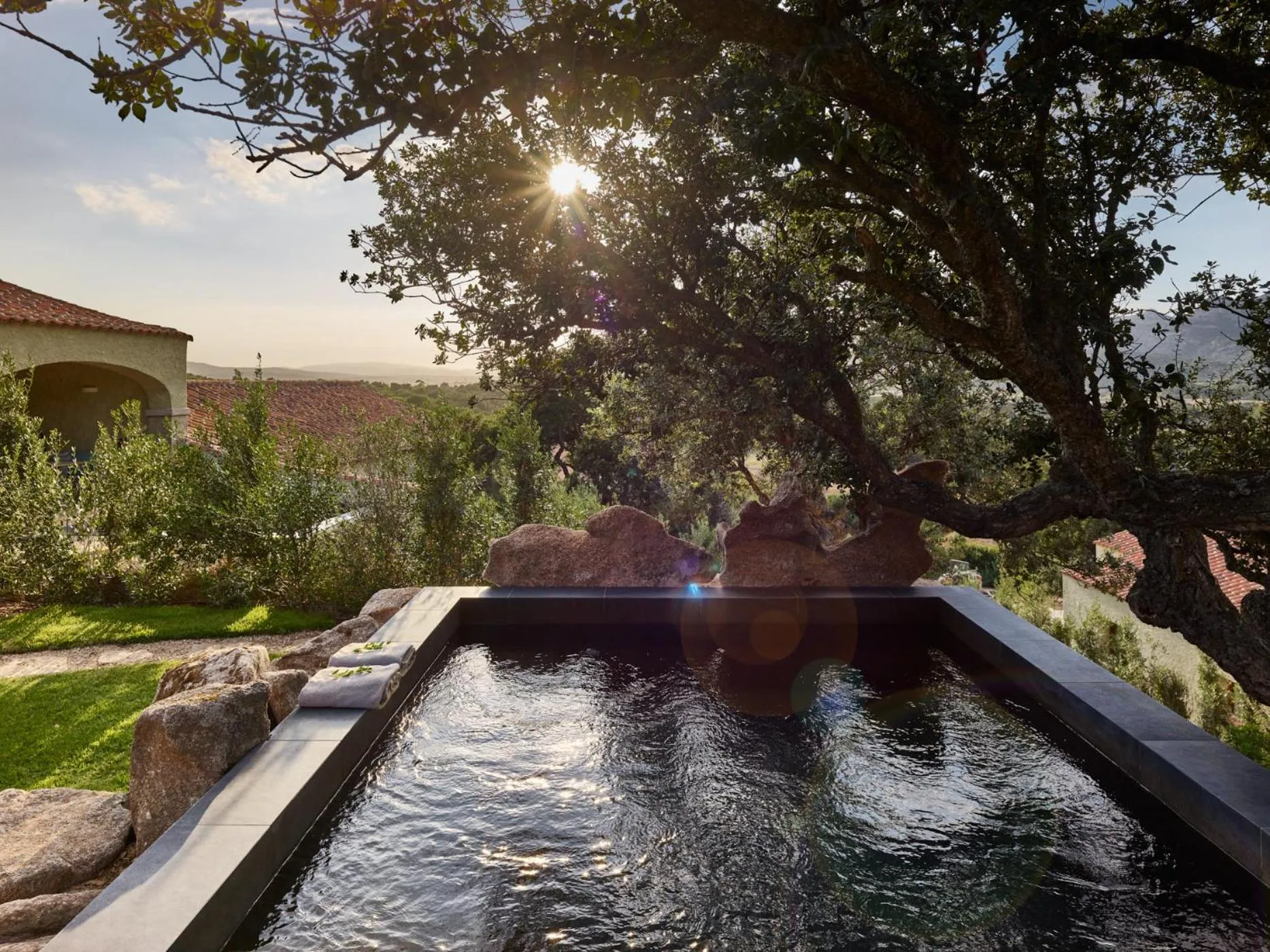 Natural landscape in Cascioni Eco Retreat