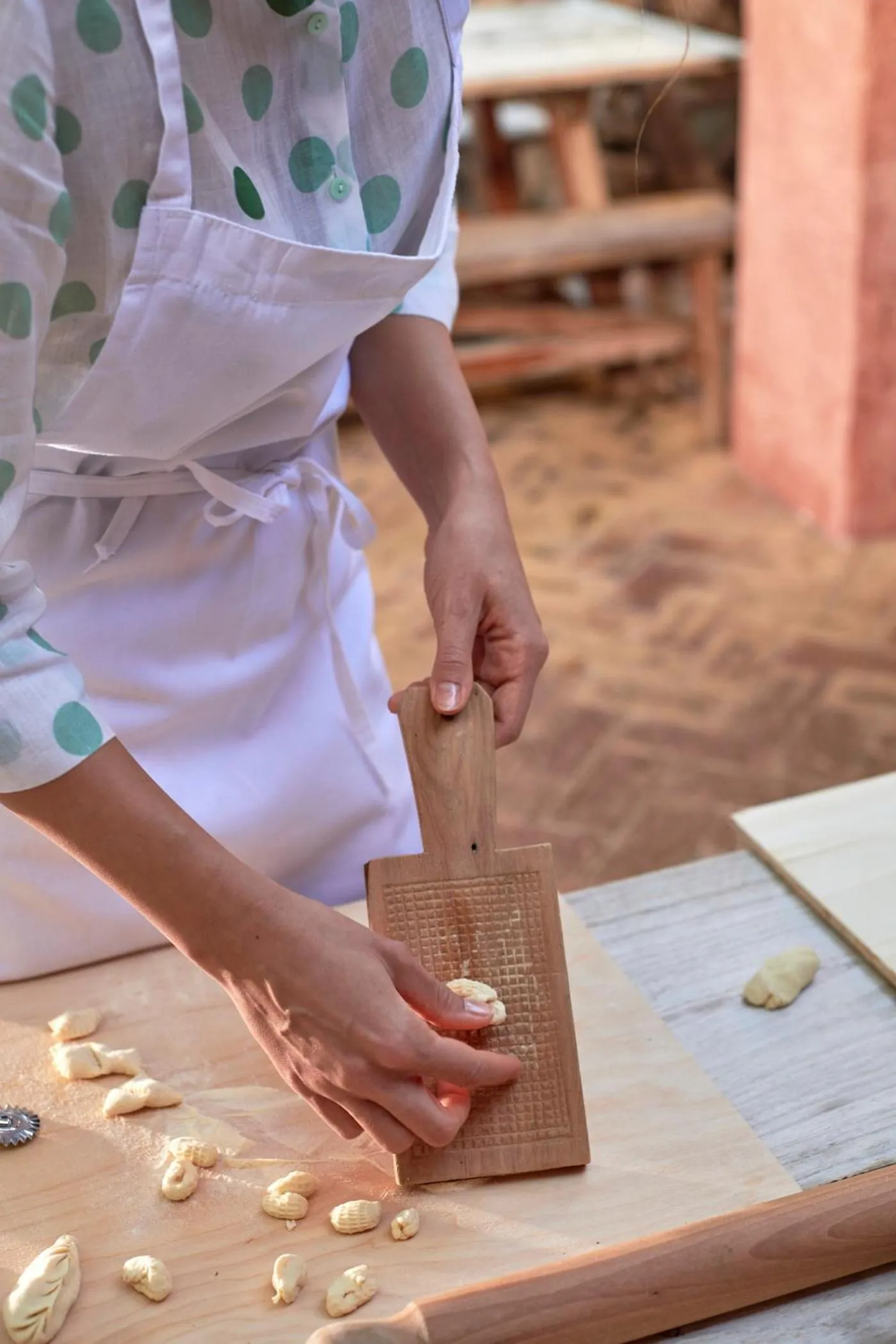 Food in Cascioni Eco Retreat