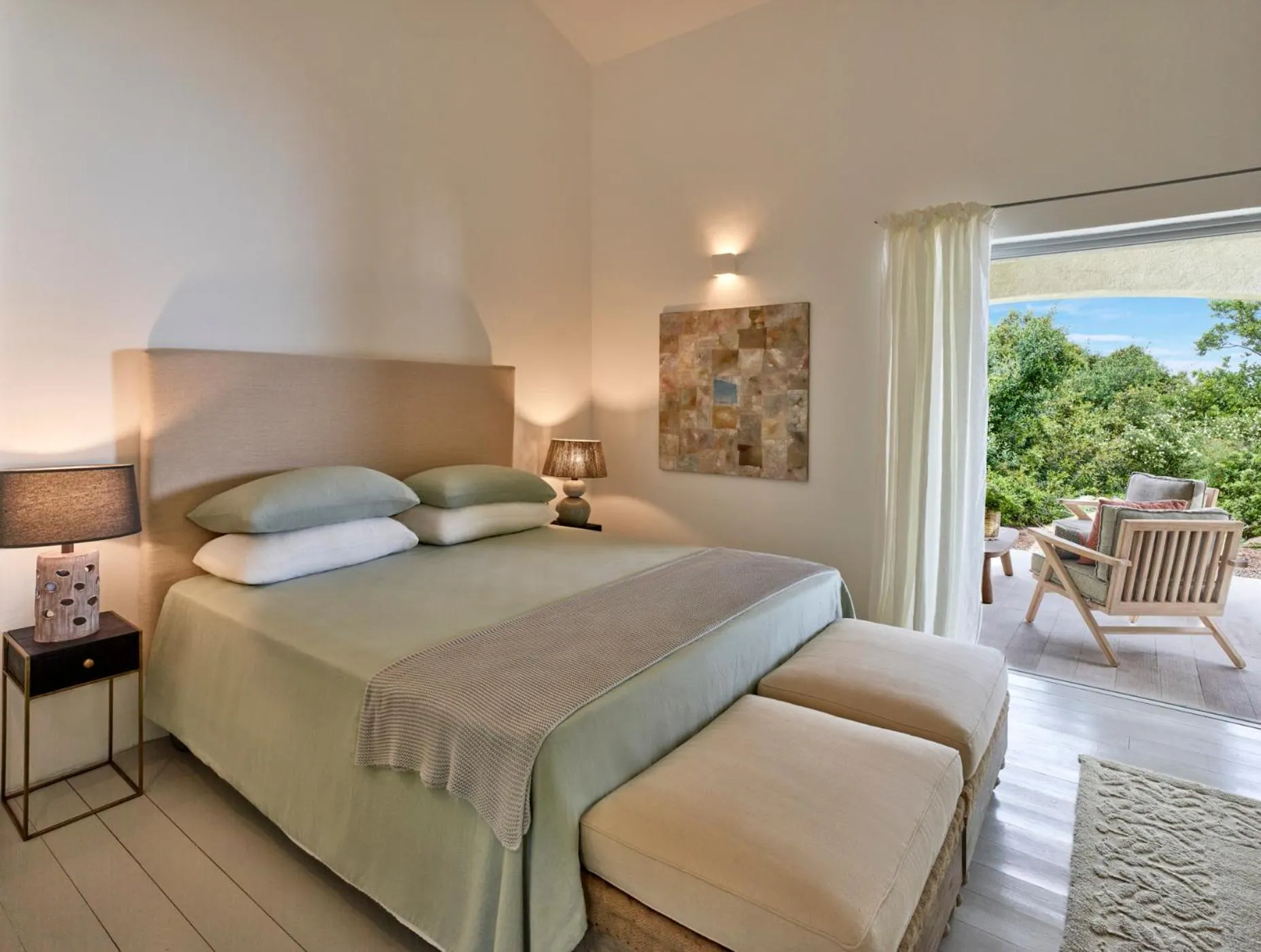 Bedroom, Bed in Cascioni Eco Retreat