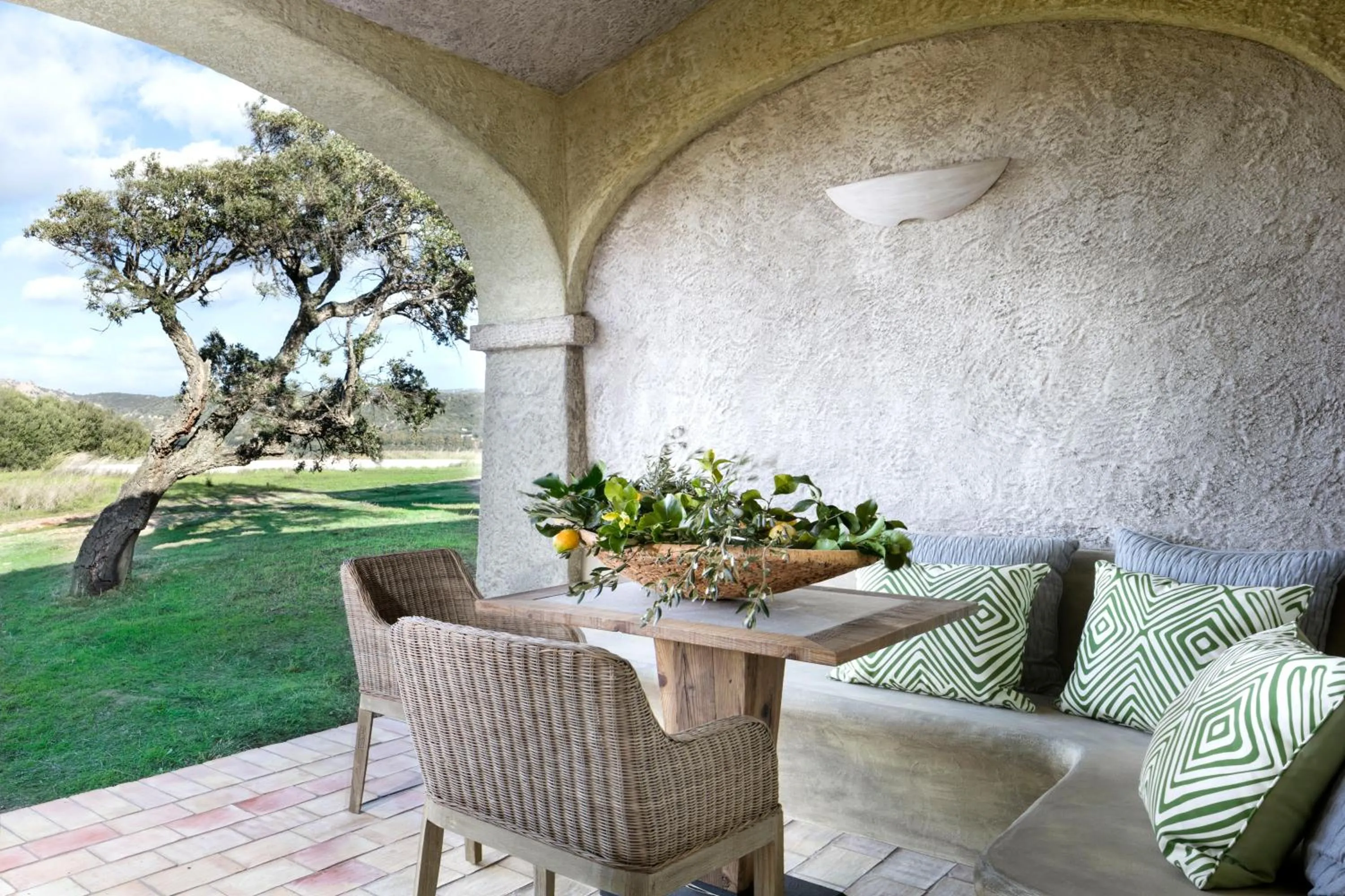 Patio in Cascioni Eco Retreat