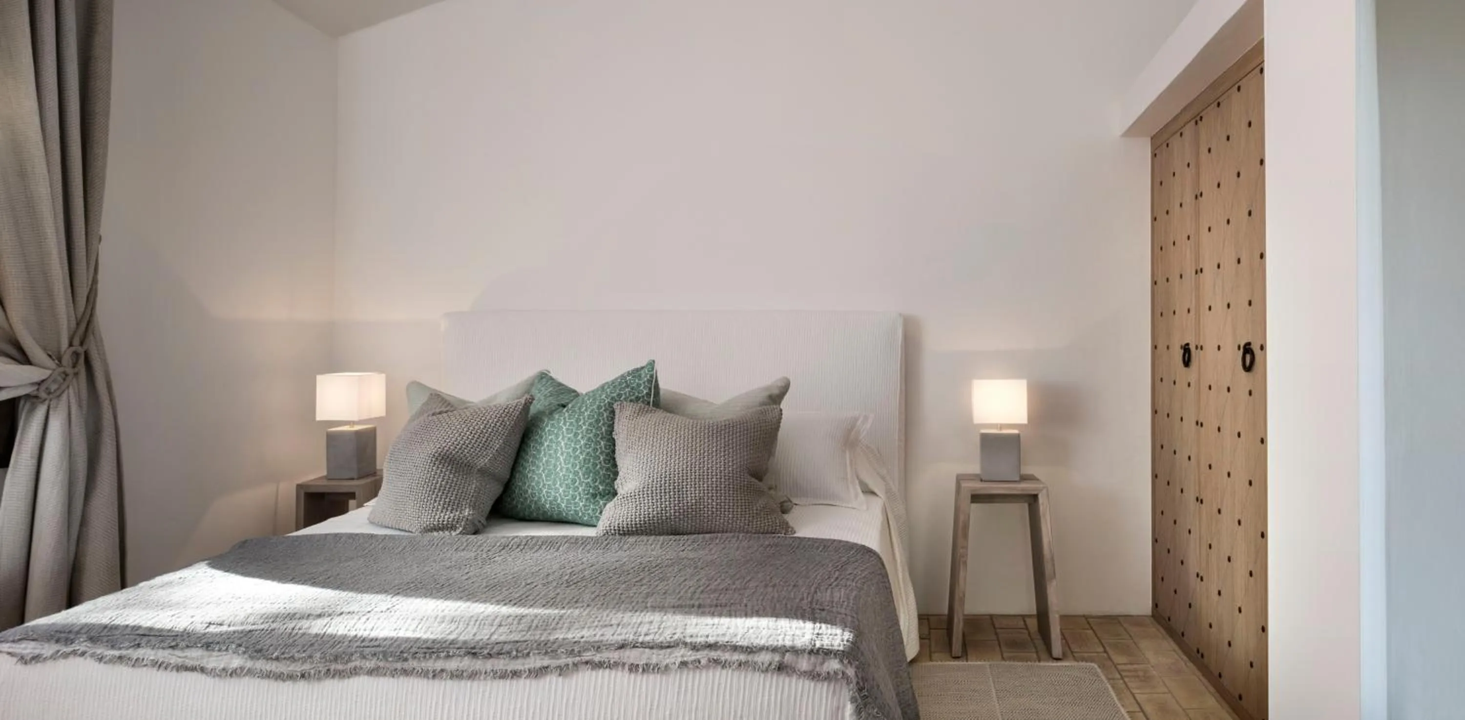 Bed in Cascioni Eco Retreat