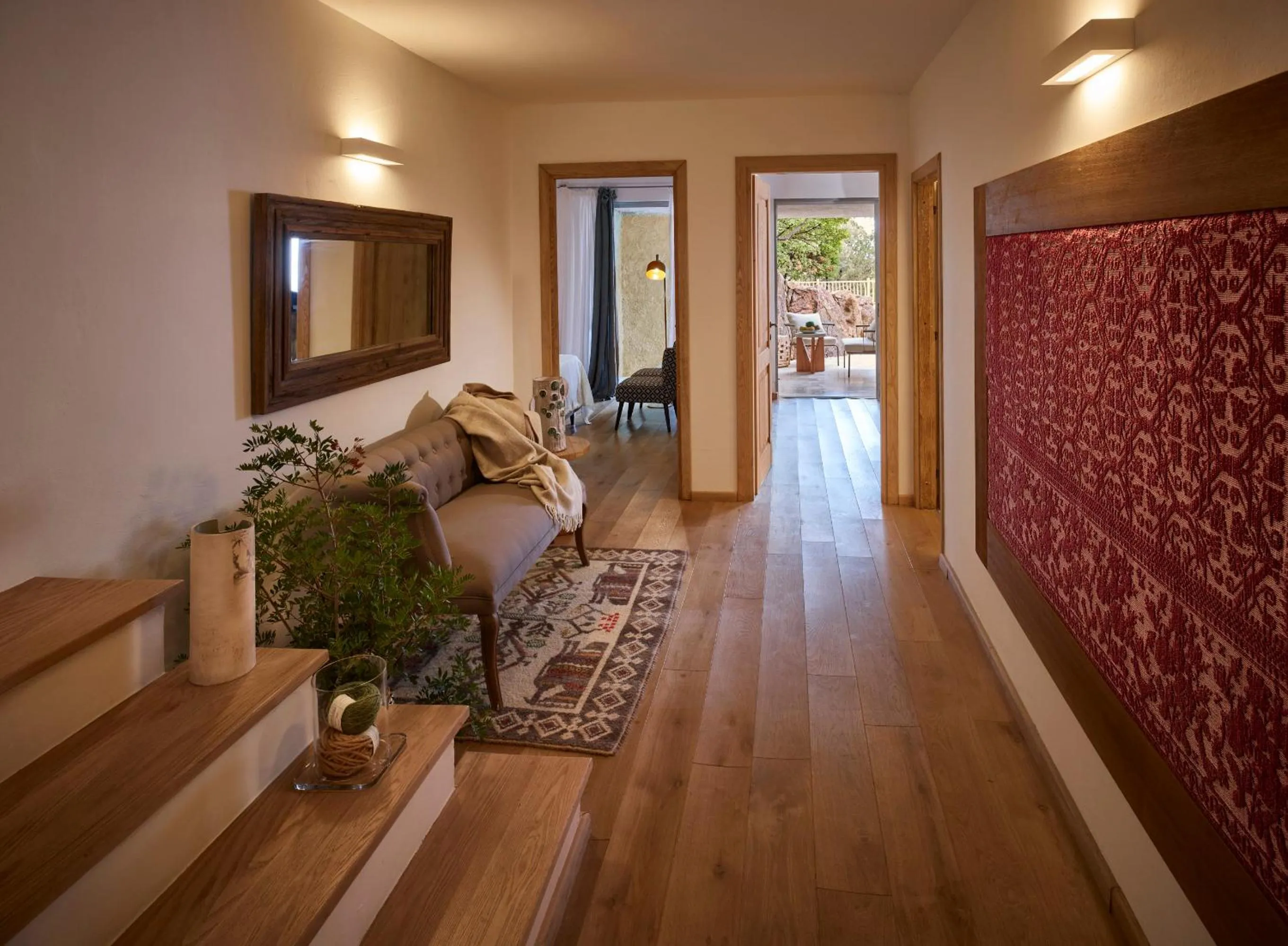 Decorative detail in Cascioni Eco Retreat