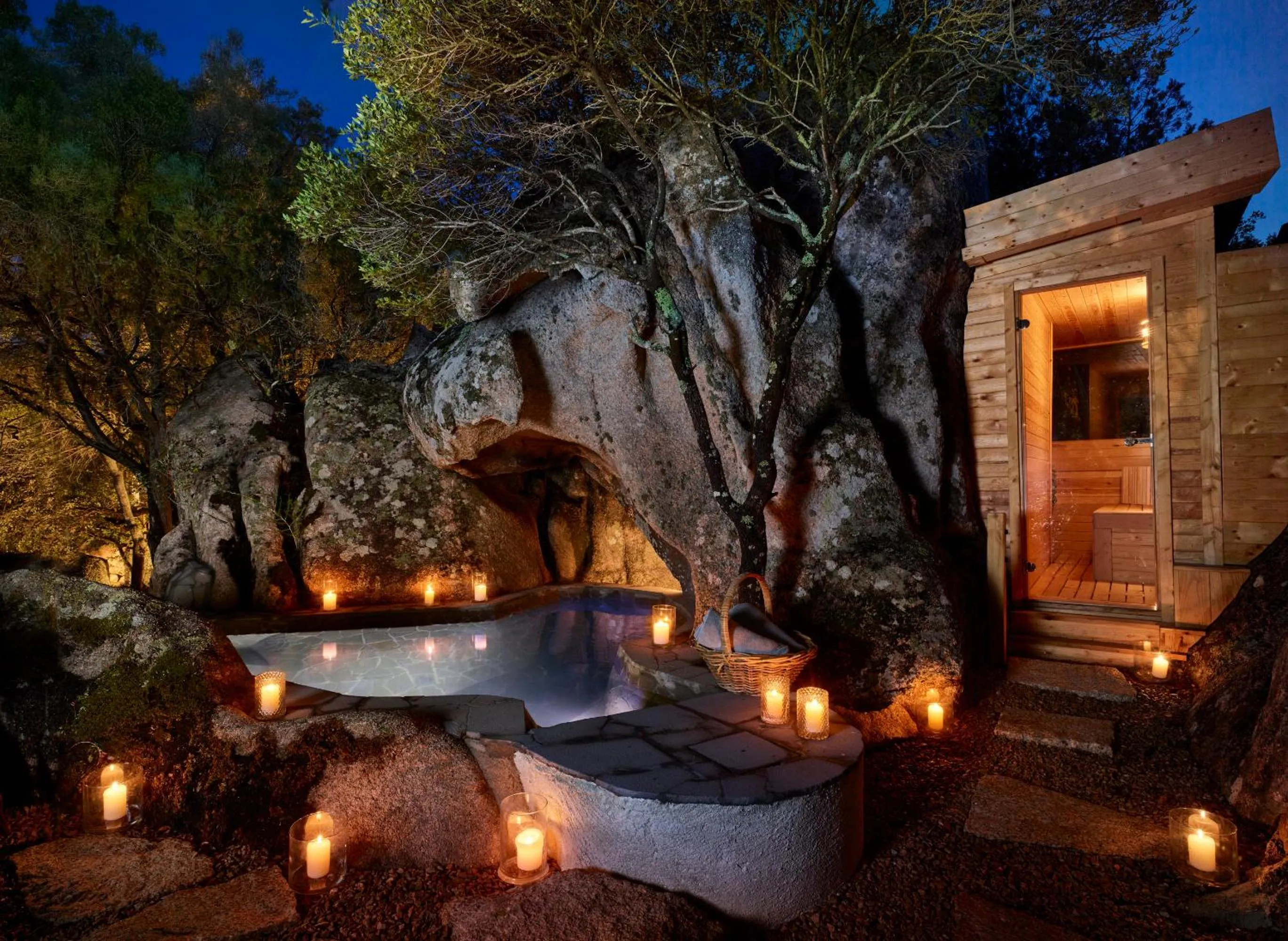 Natural landscape in Cascioni Eco Retreat