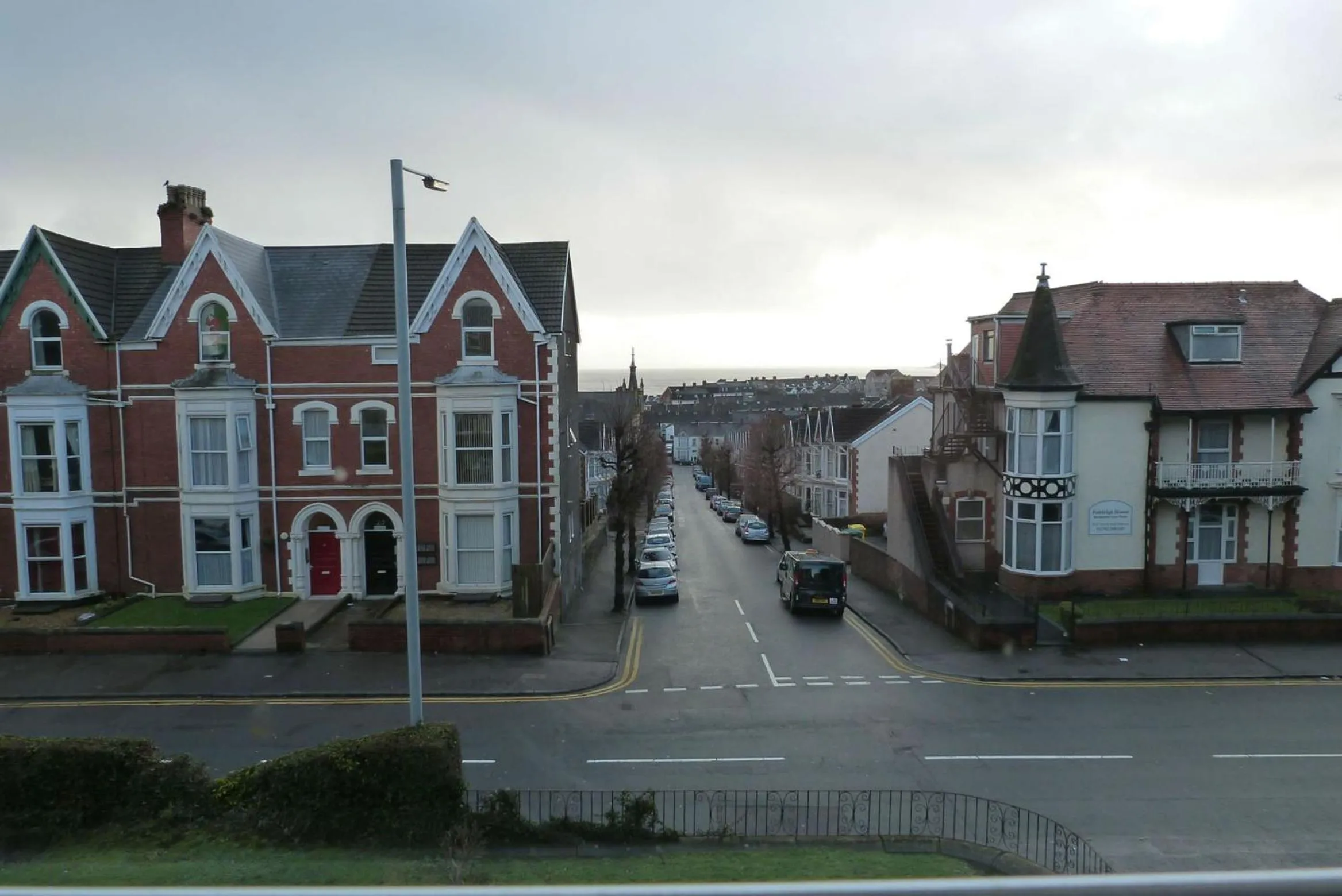 Street view in Hurst Dene Aparthotel