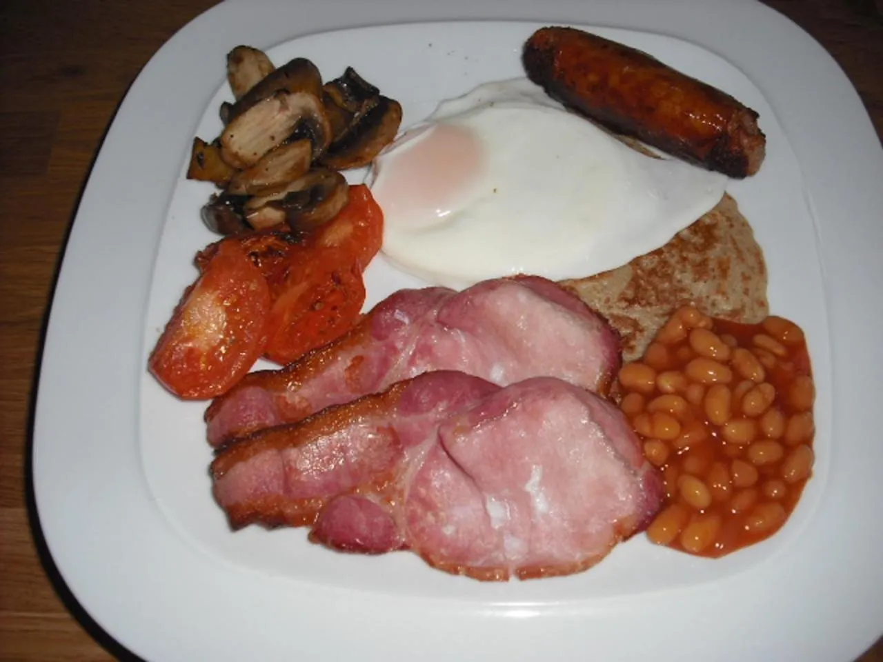 English/Irish breakfast in Innisfree Cottage
