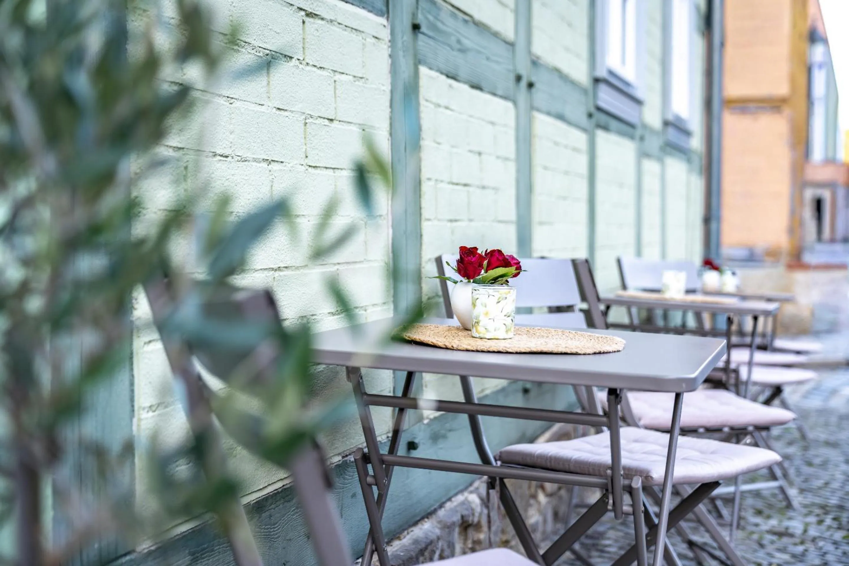 Property building in Hotel Domschatz