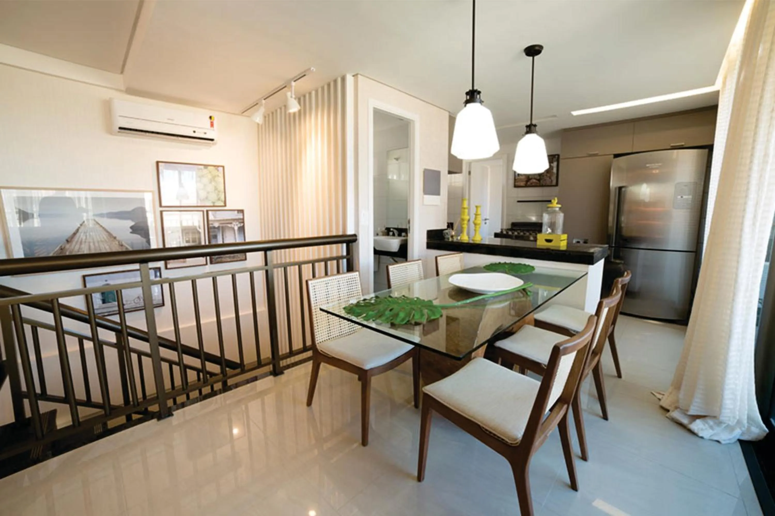 Dining area in Manhattan Beach Riviera