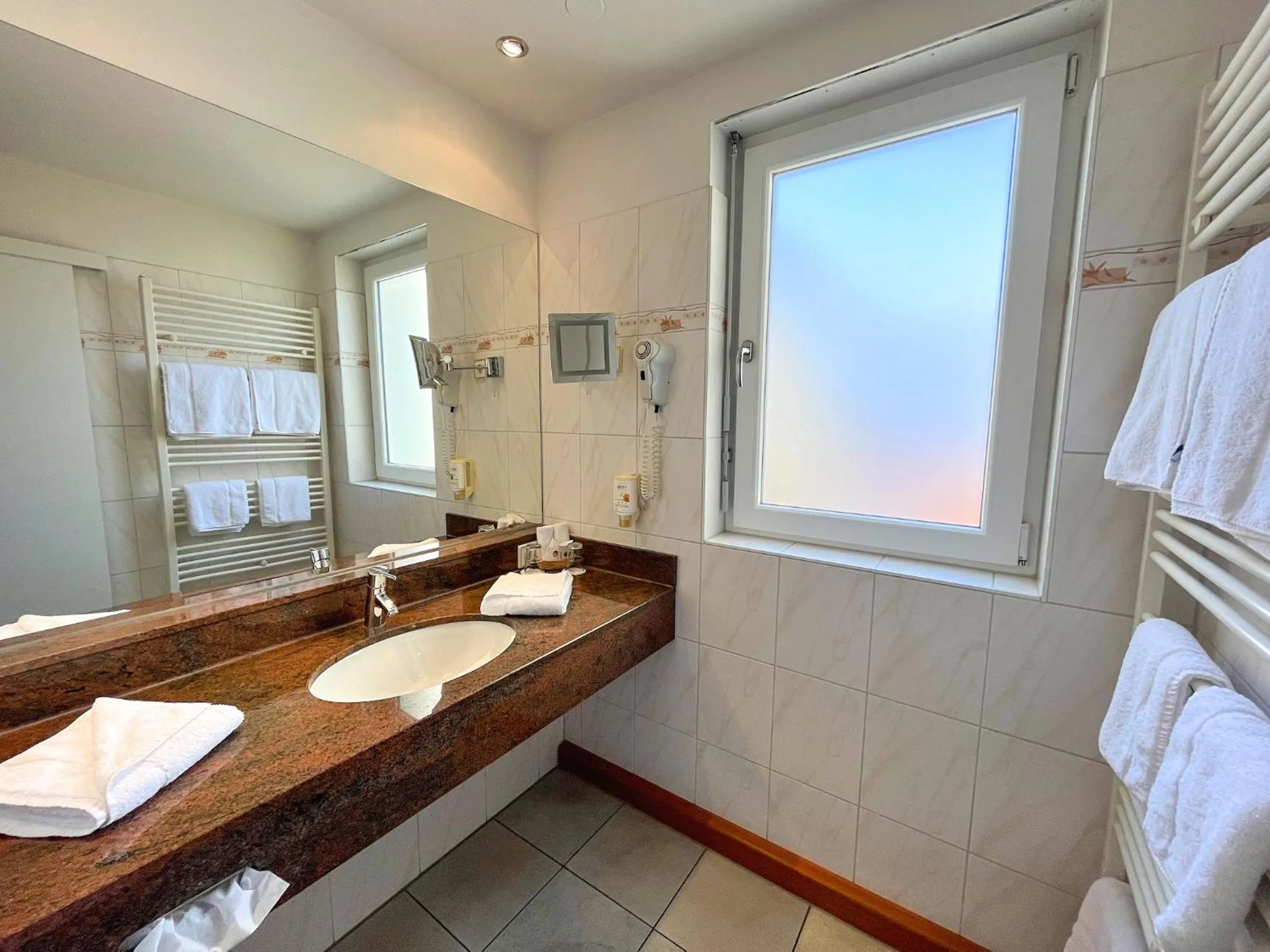 Bathroom in Atrium Hotel Baden