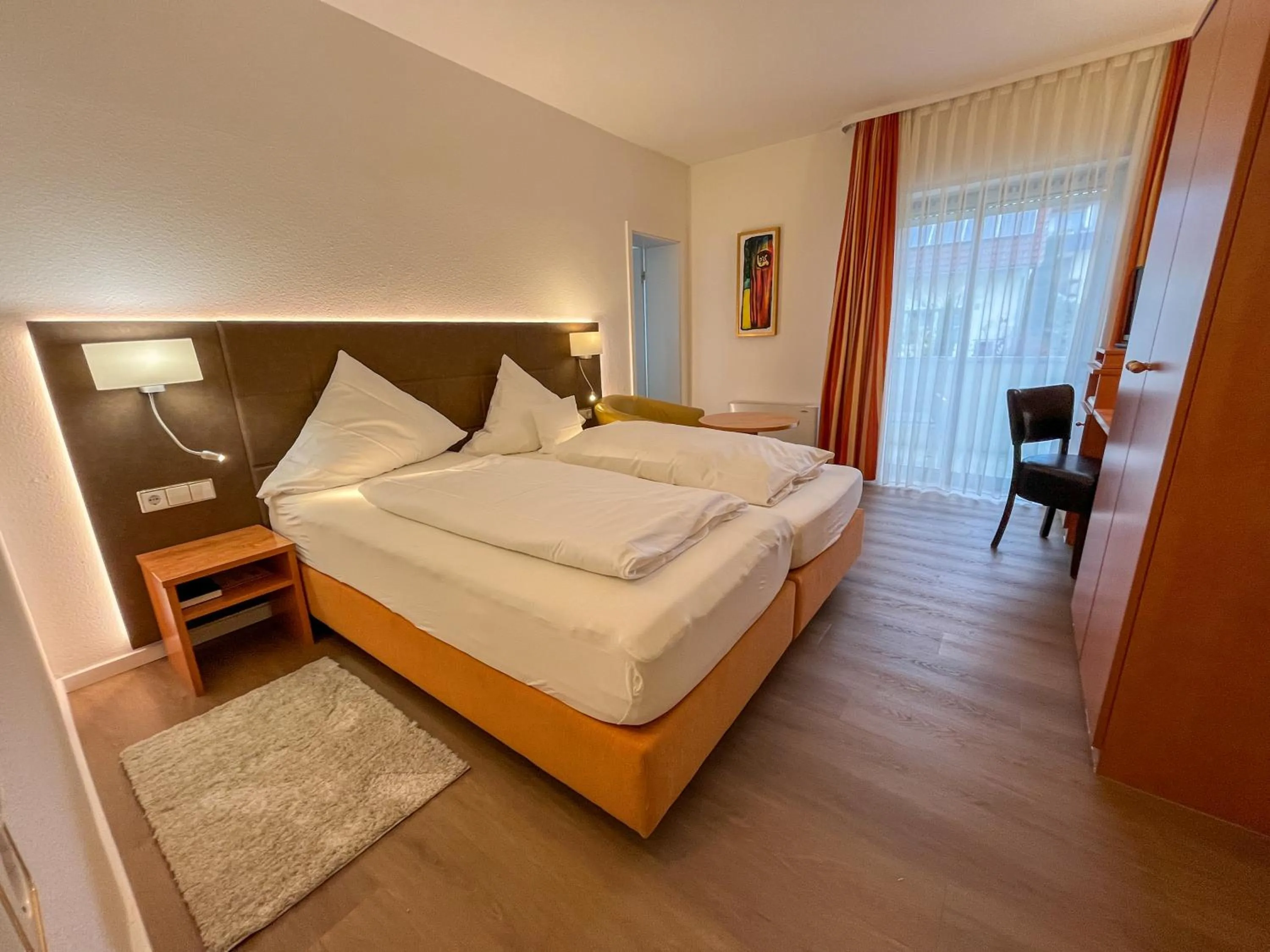 Photo of the whole room, Bed in Atrium Hotel Baden