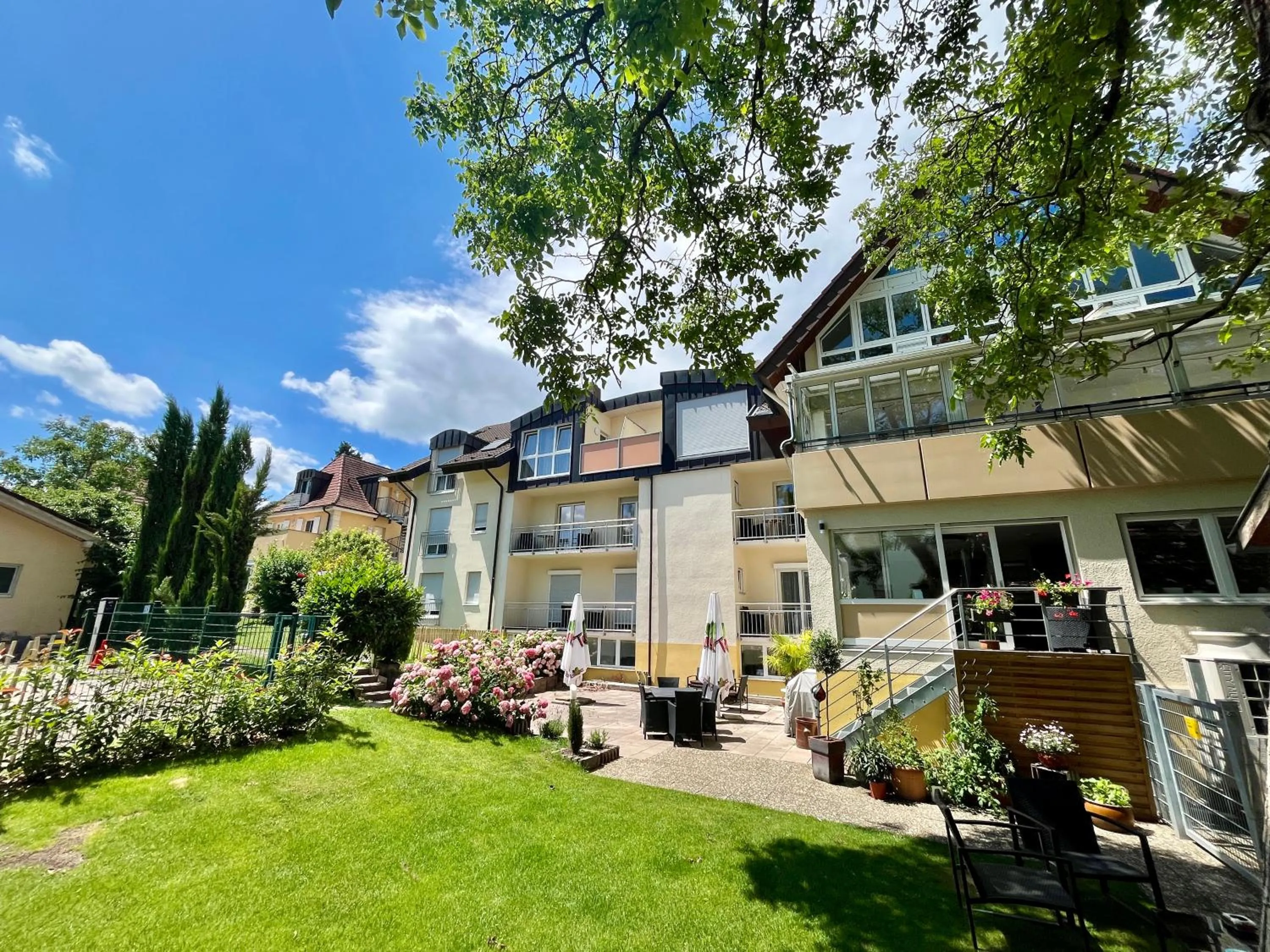 Garden in Atrium Hotel Baden