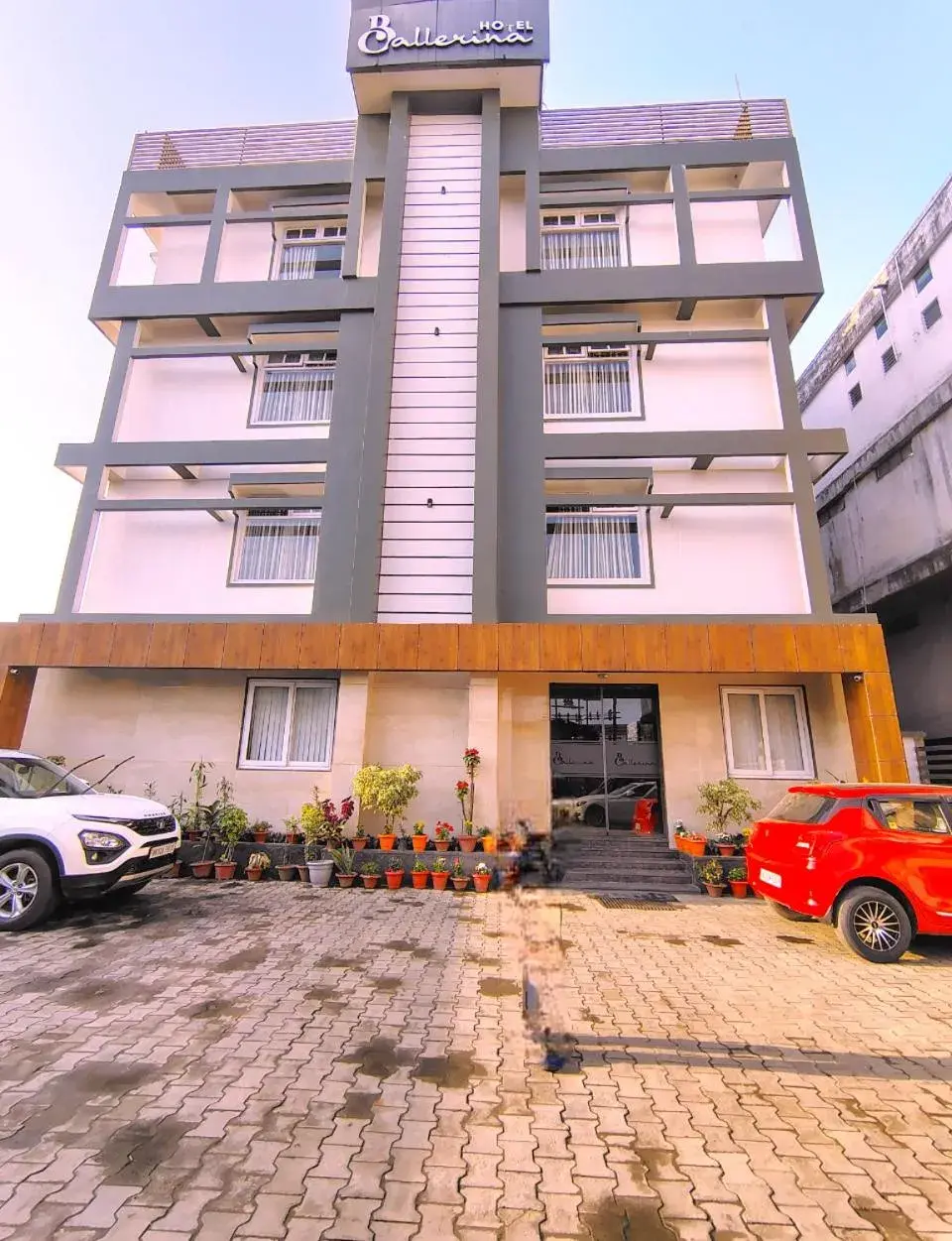 Property building in Hotel Ballerina Property building in Hotel Ballerina