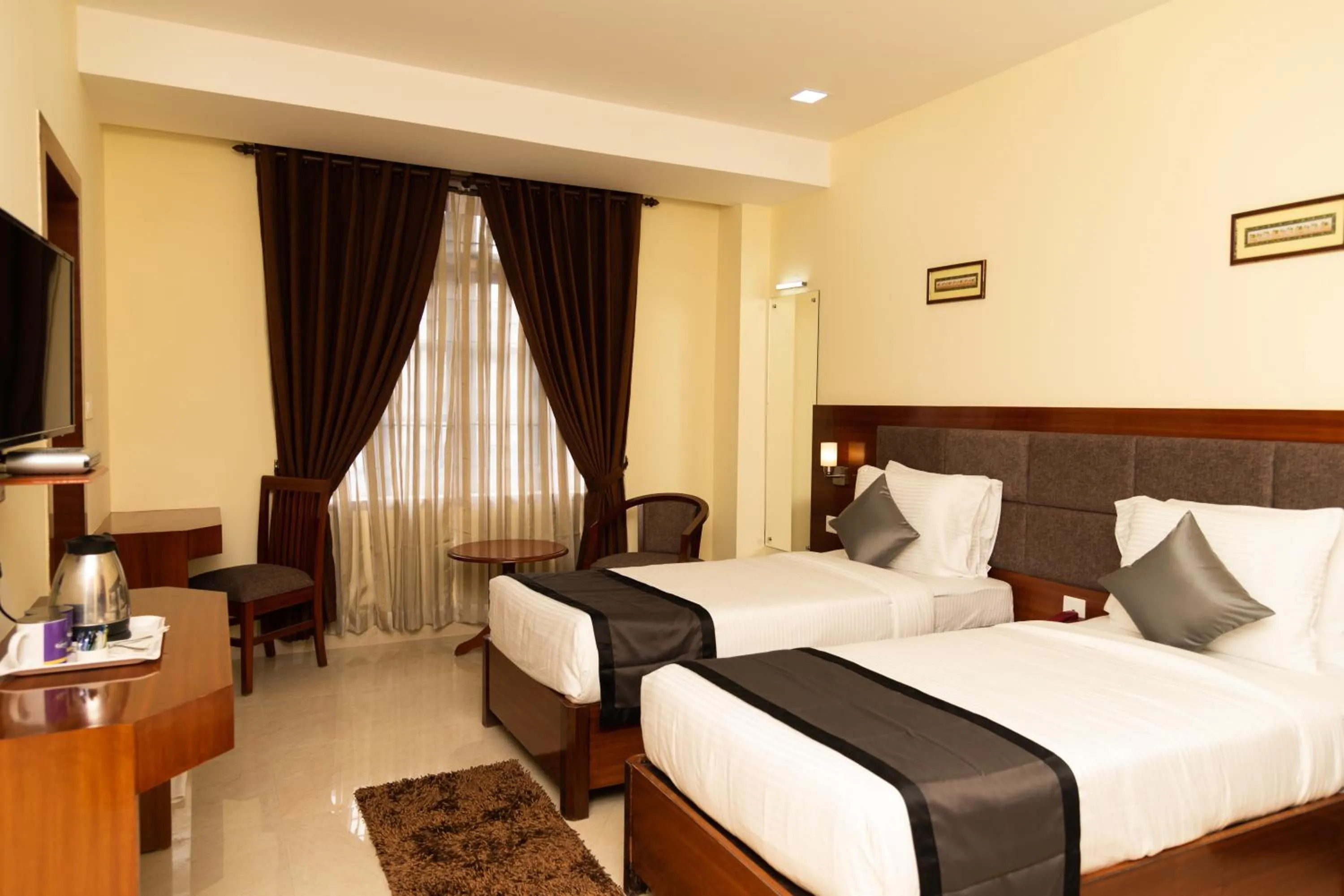 Bed in Hotel Ballerina