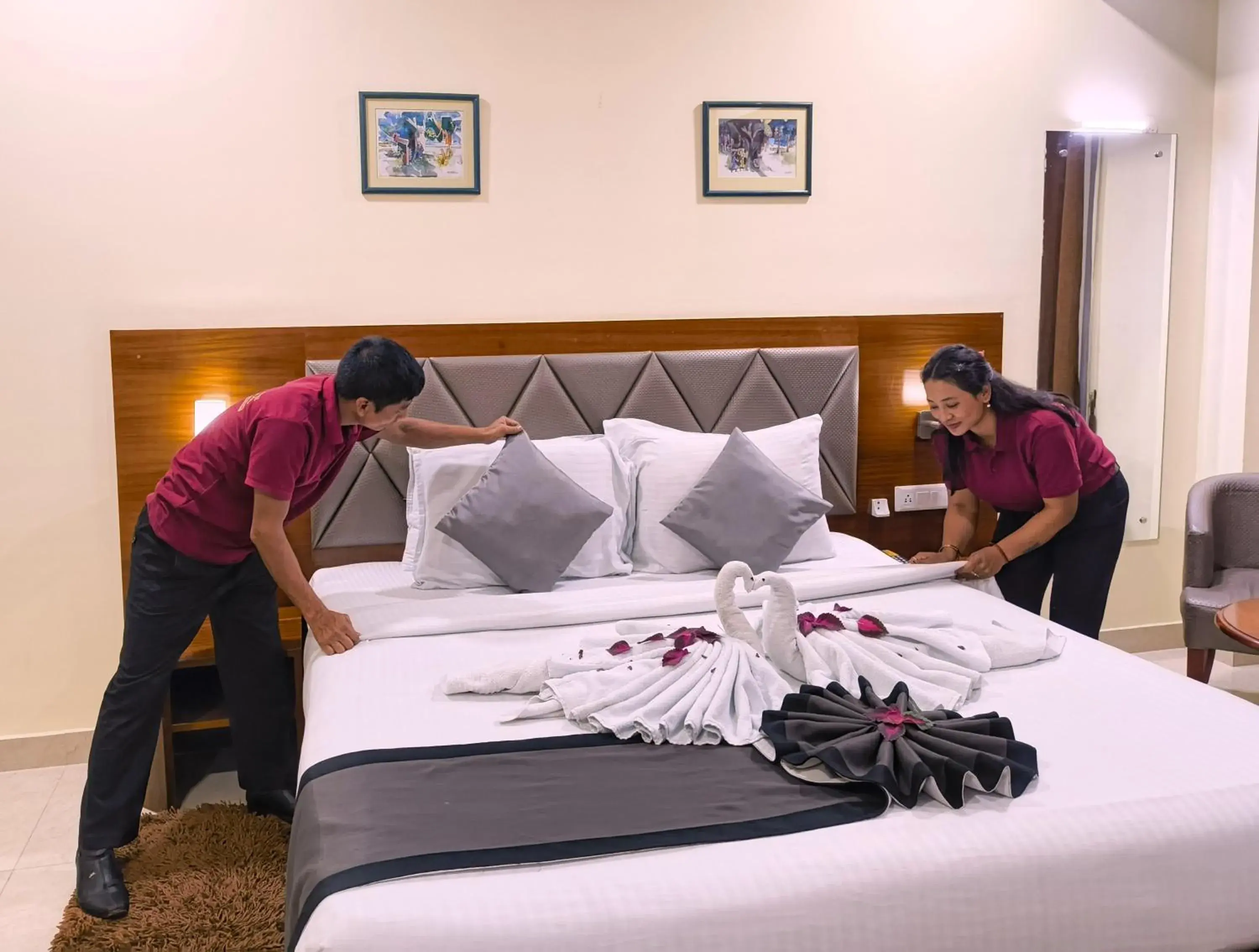 Bed in Hotel Ballerina Bed in Hotel Ballerina