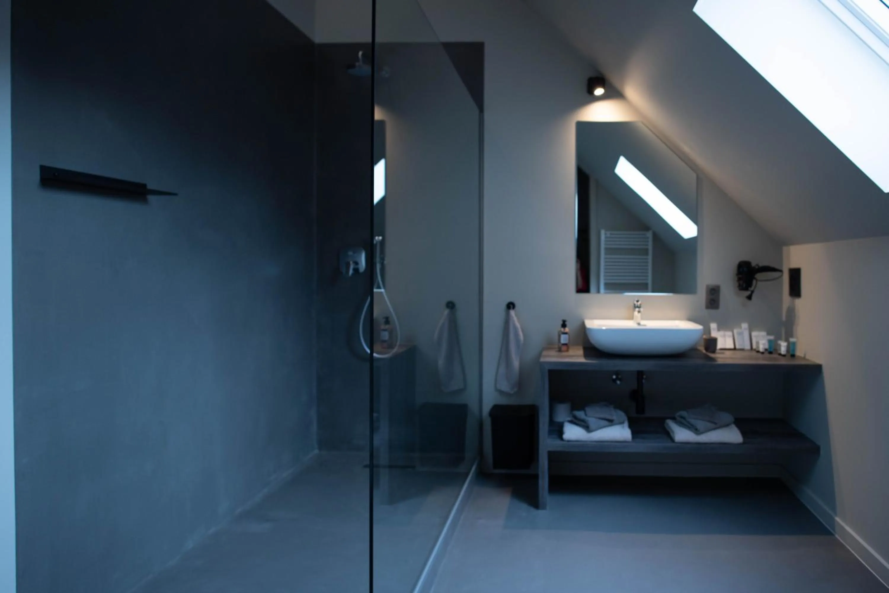 Bathroom, Bed in ‘t Ponton