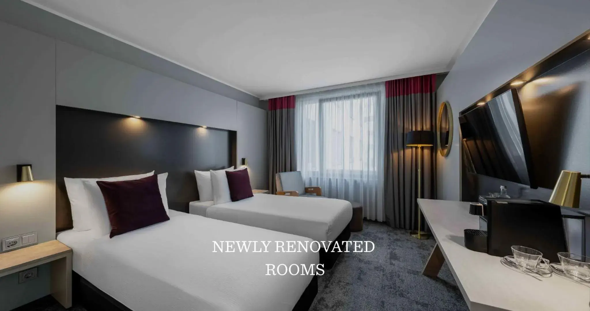 Bed in Ramada by Wyndham Essen Bed in Ramada by Wyndham Essen