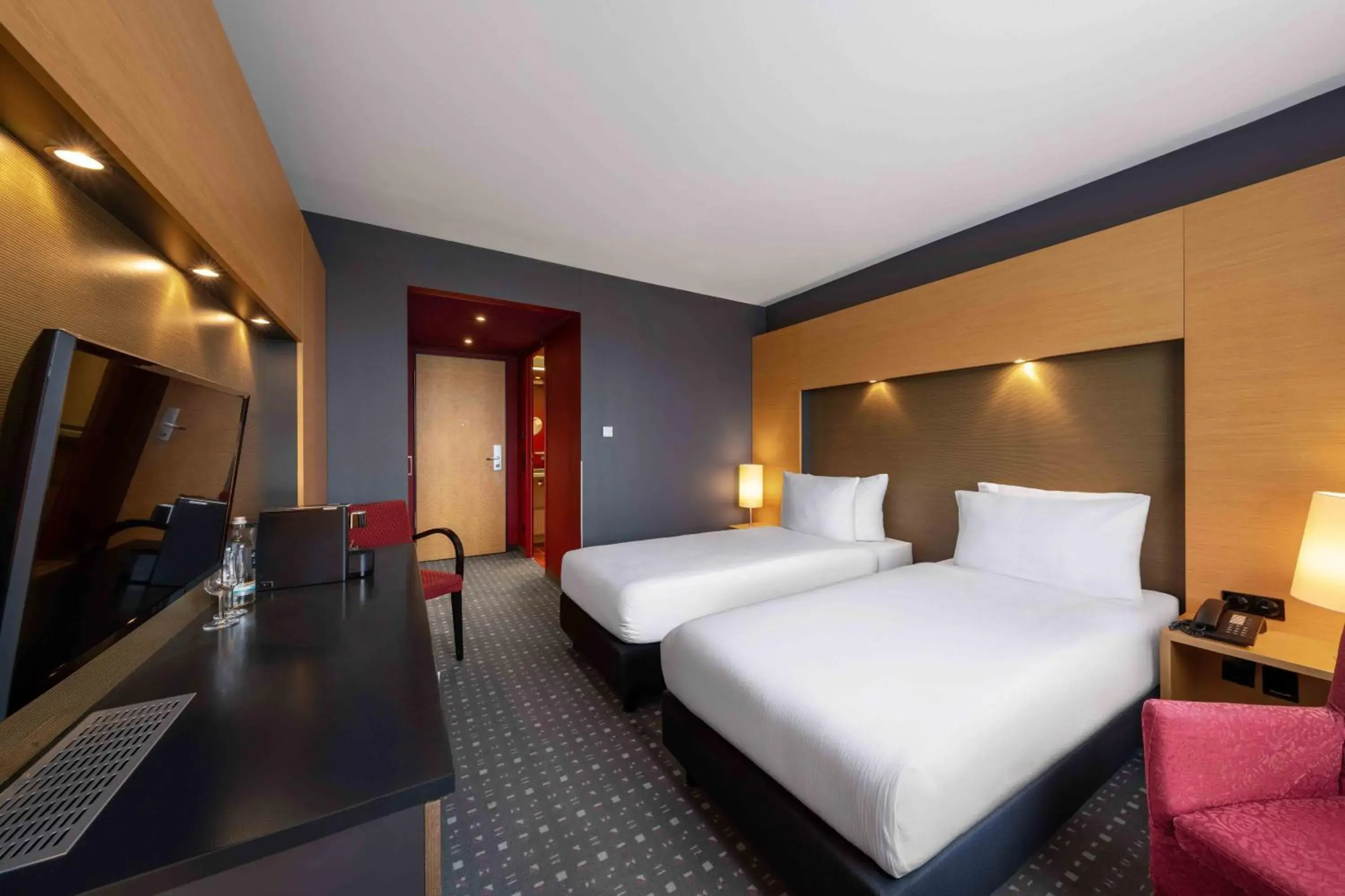 Bed in Ramada by Wyndham Essen Bed in Ramada by Wyndham Essen