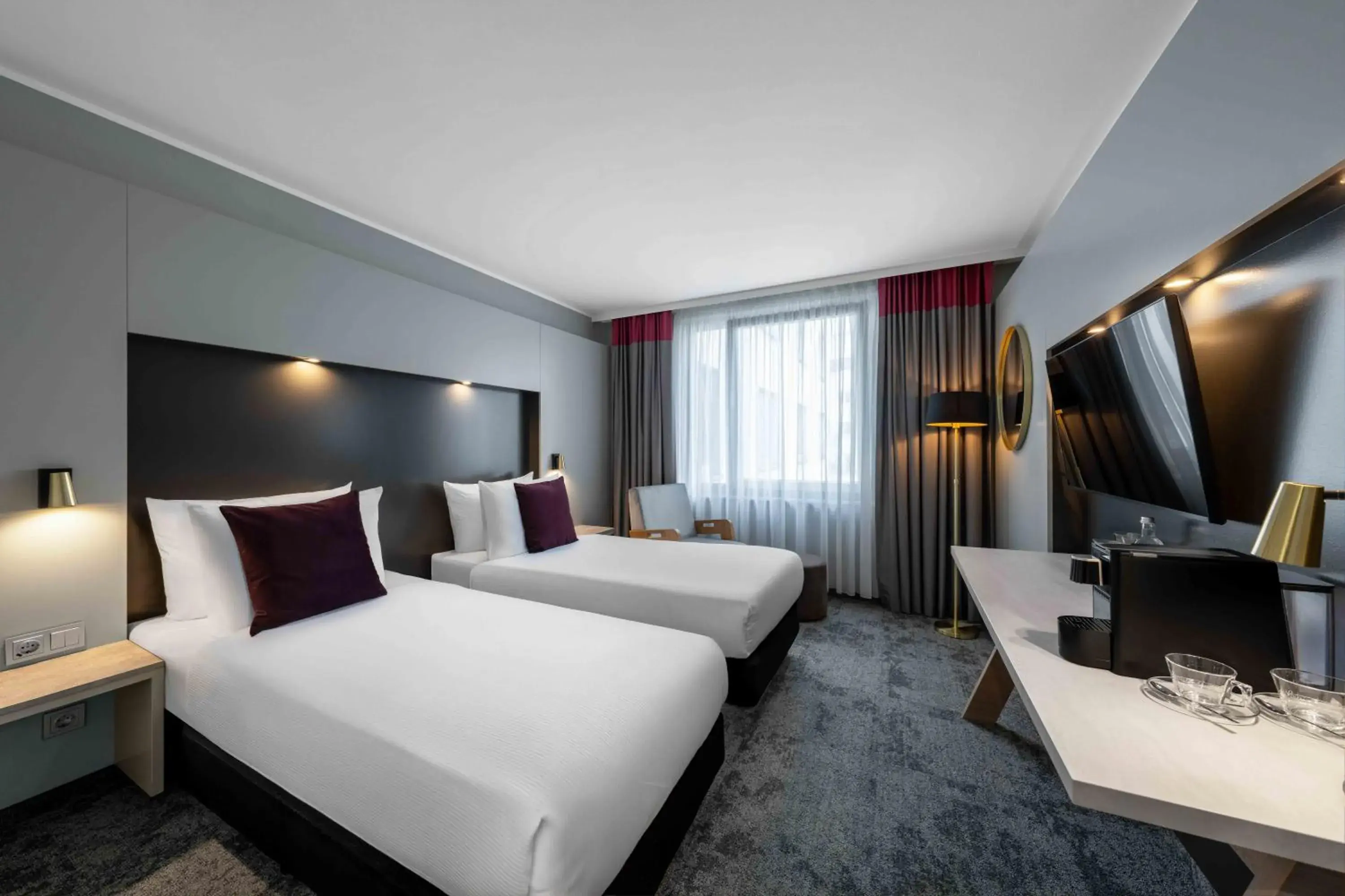 Bed in Ramada by Wyndham Essen Bed in Ramada by Wyndham Essen